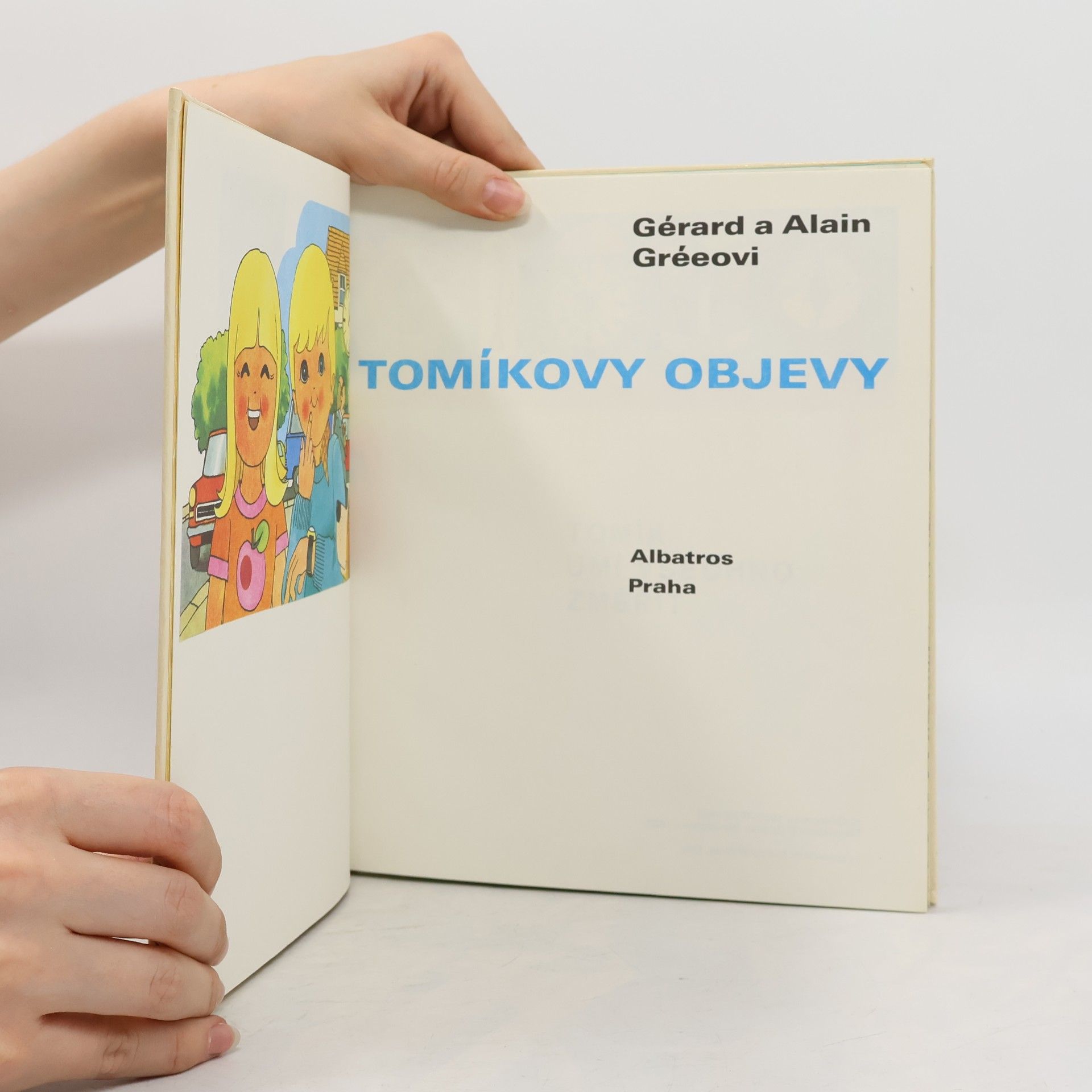 Gérard Grée Tomíkovy objevy