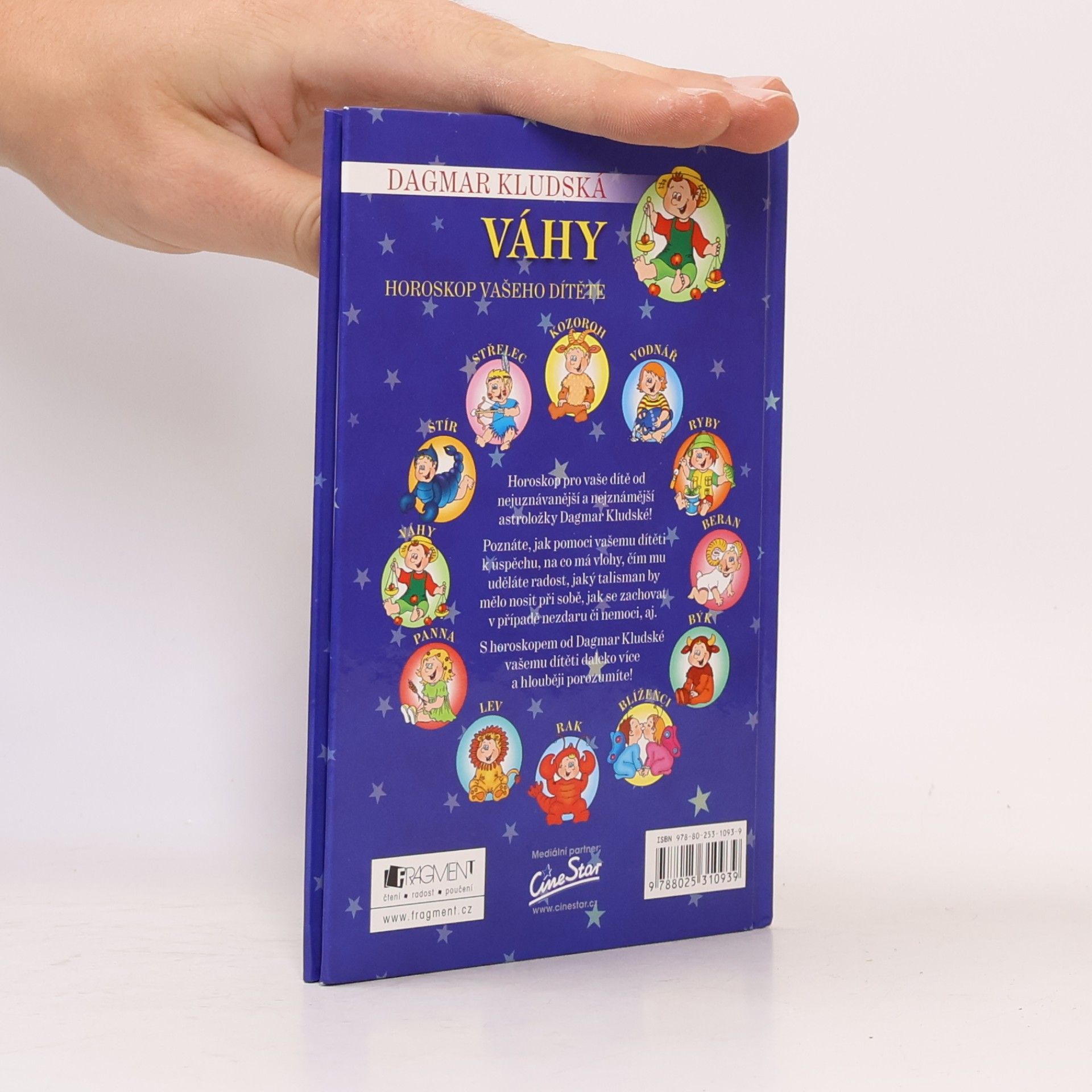 Dagmar Kludská Váhy : horoskop vašeho dítěte
