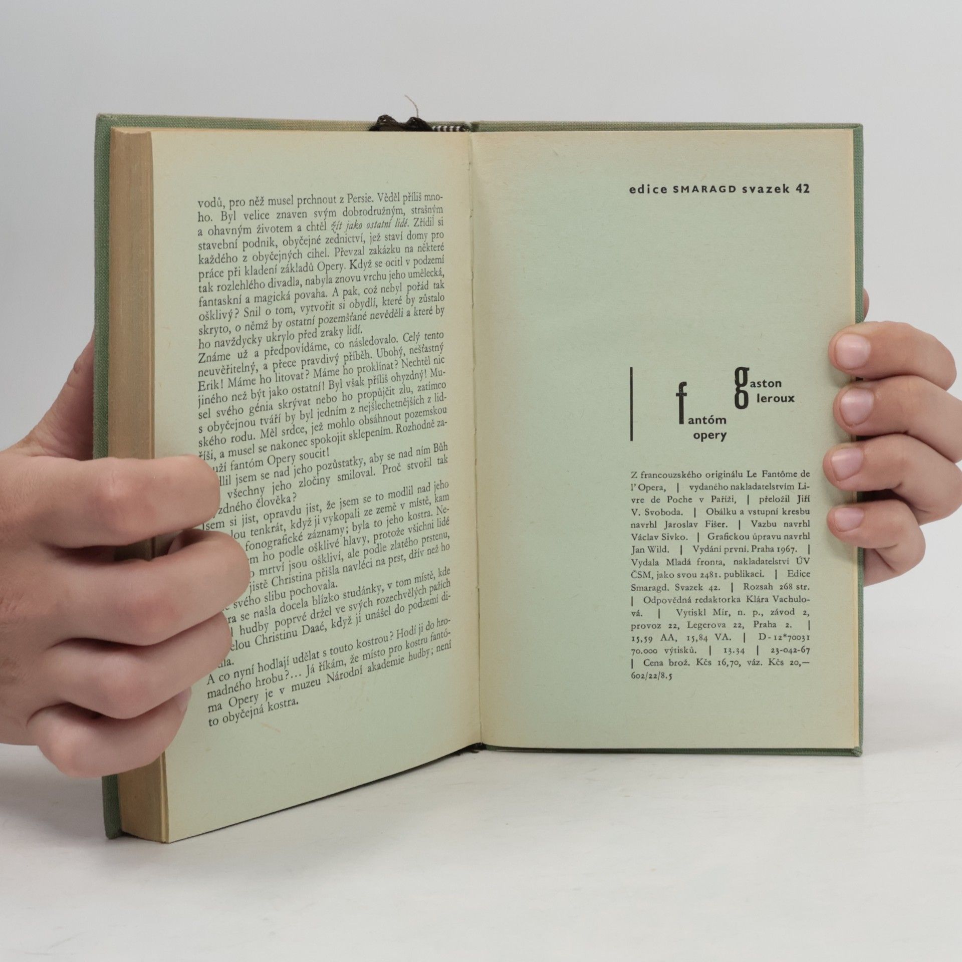 Gaston Leroux Fantóm opery