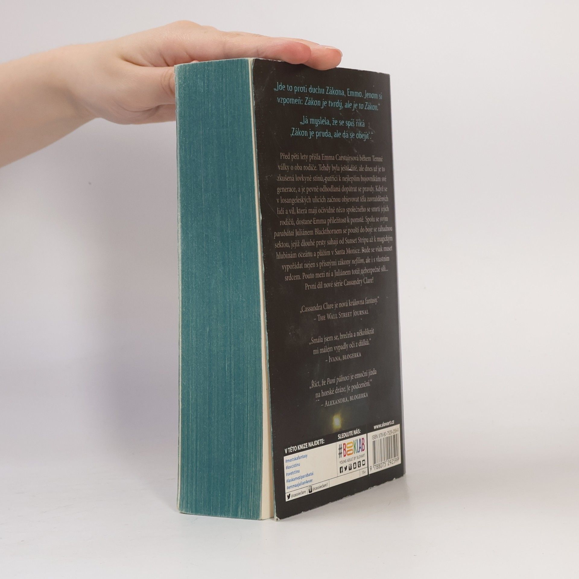 Cassandra Clare Temné lsti. Kniha první, Paní půlnoci