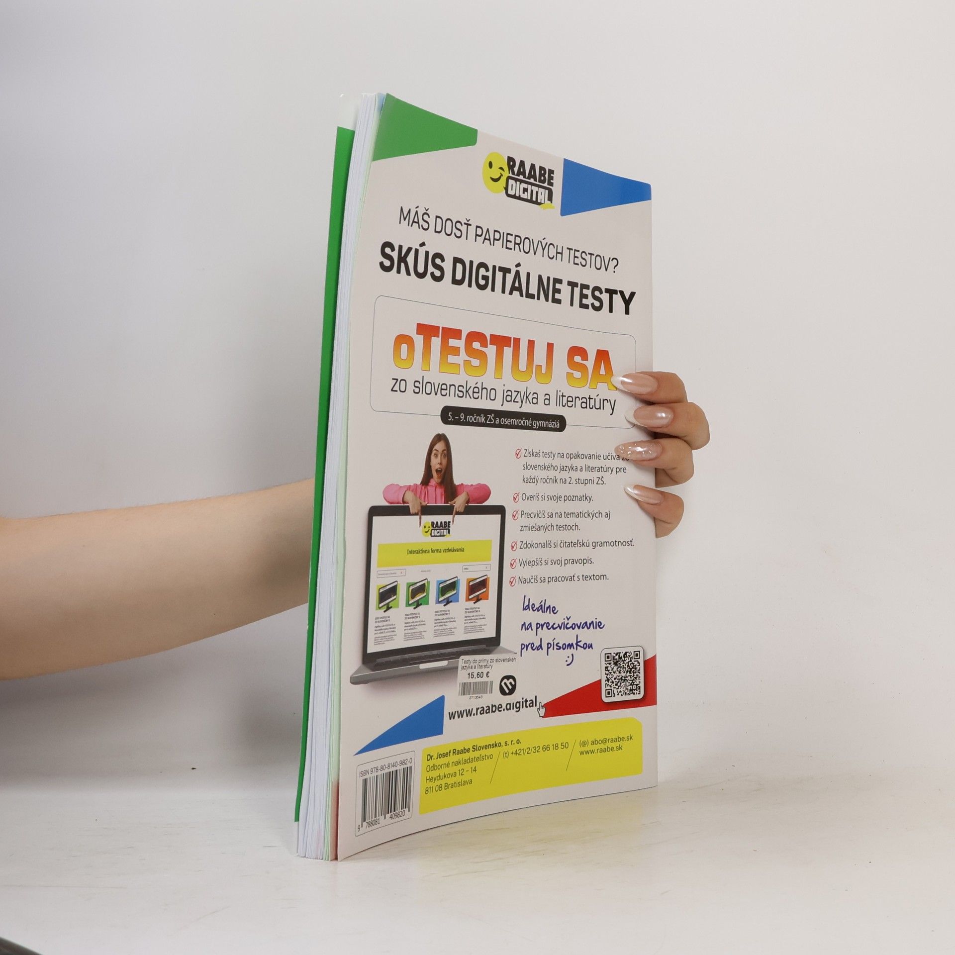 Auteurscollectief Testy do prímy zo slovenského jazyka a literatúry