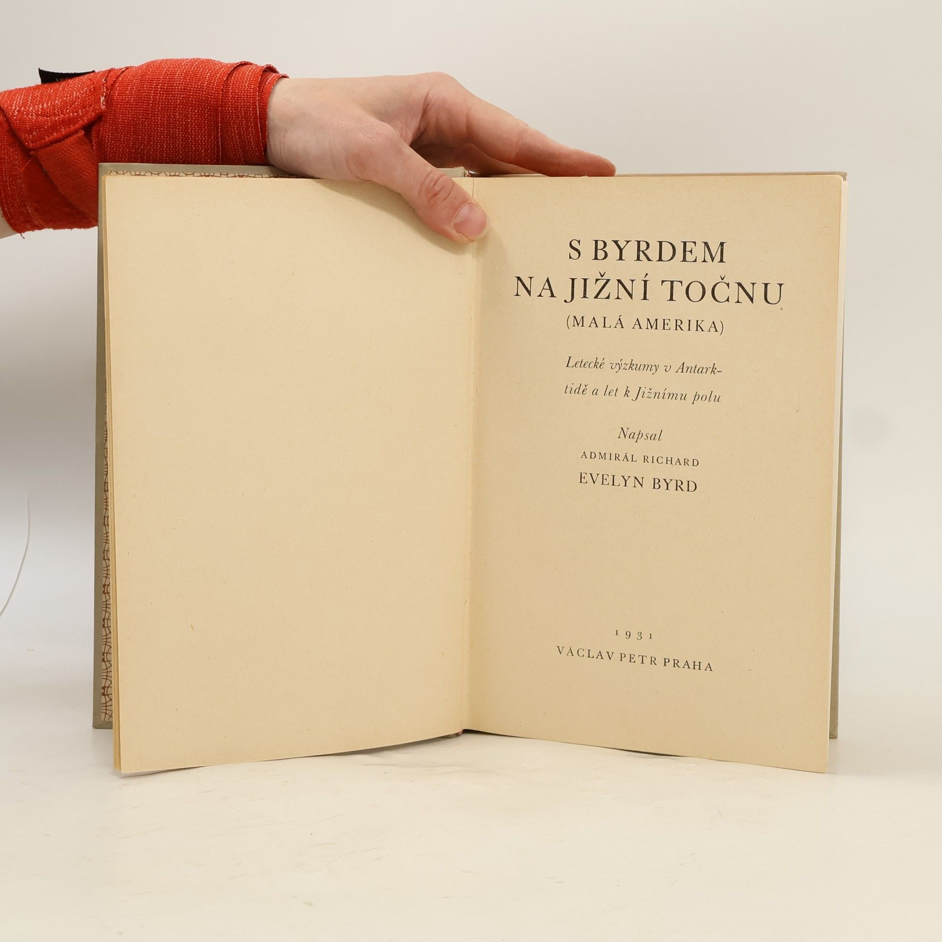 Richard Evelyn Byrd S Byrdem na Jižní točnu