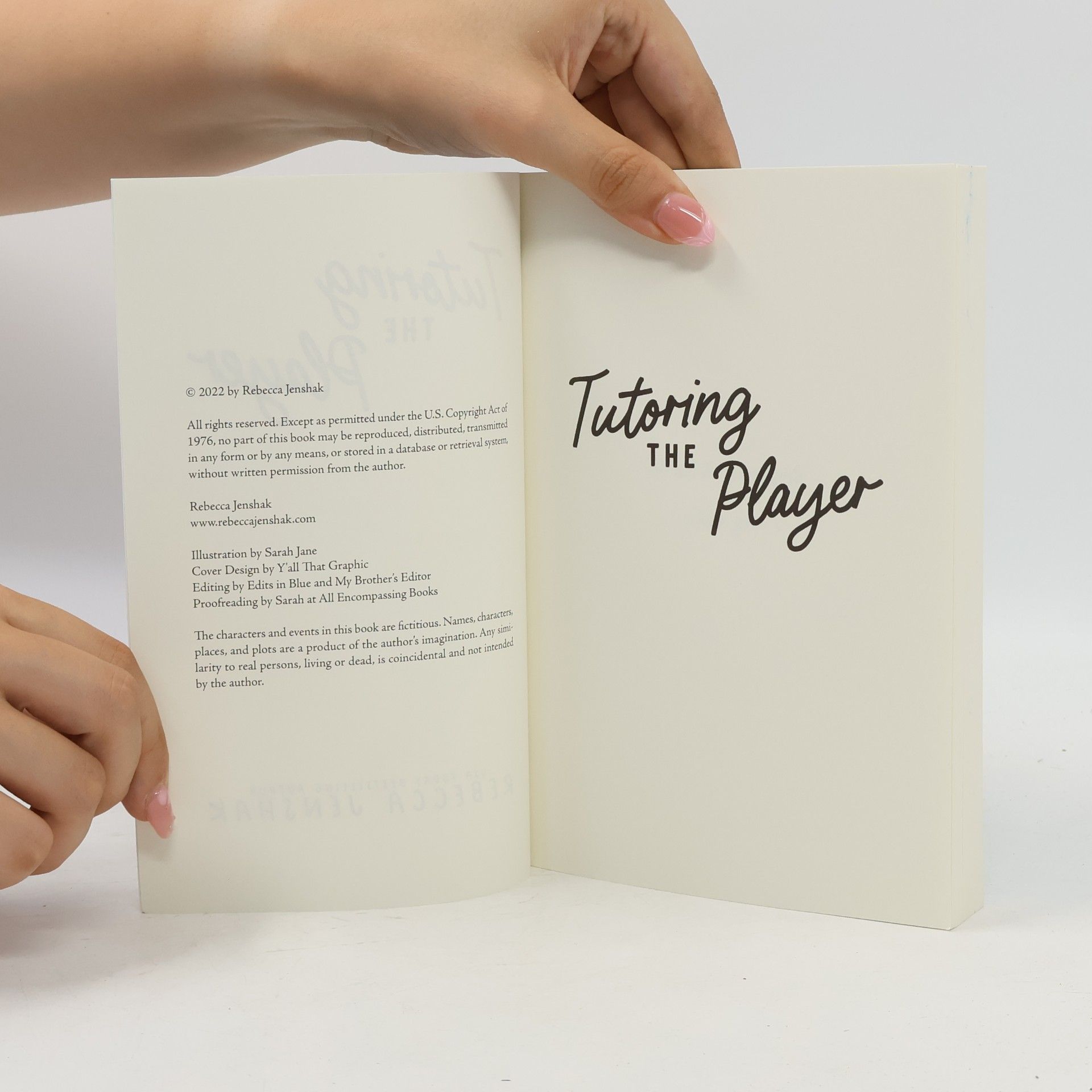 Rebecca Jenshak Tutoring the Player