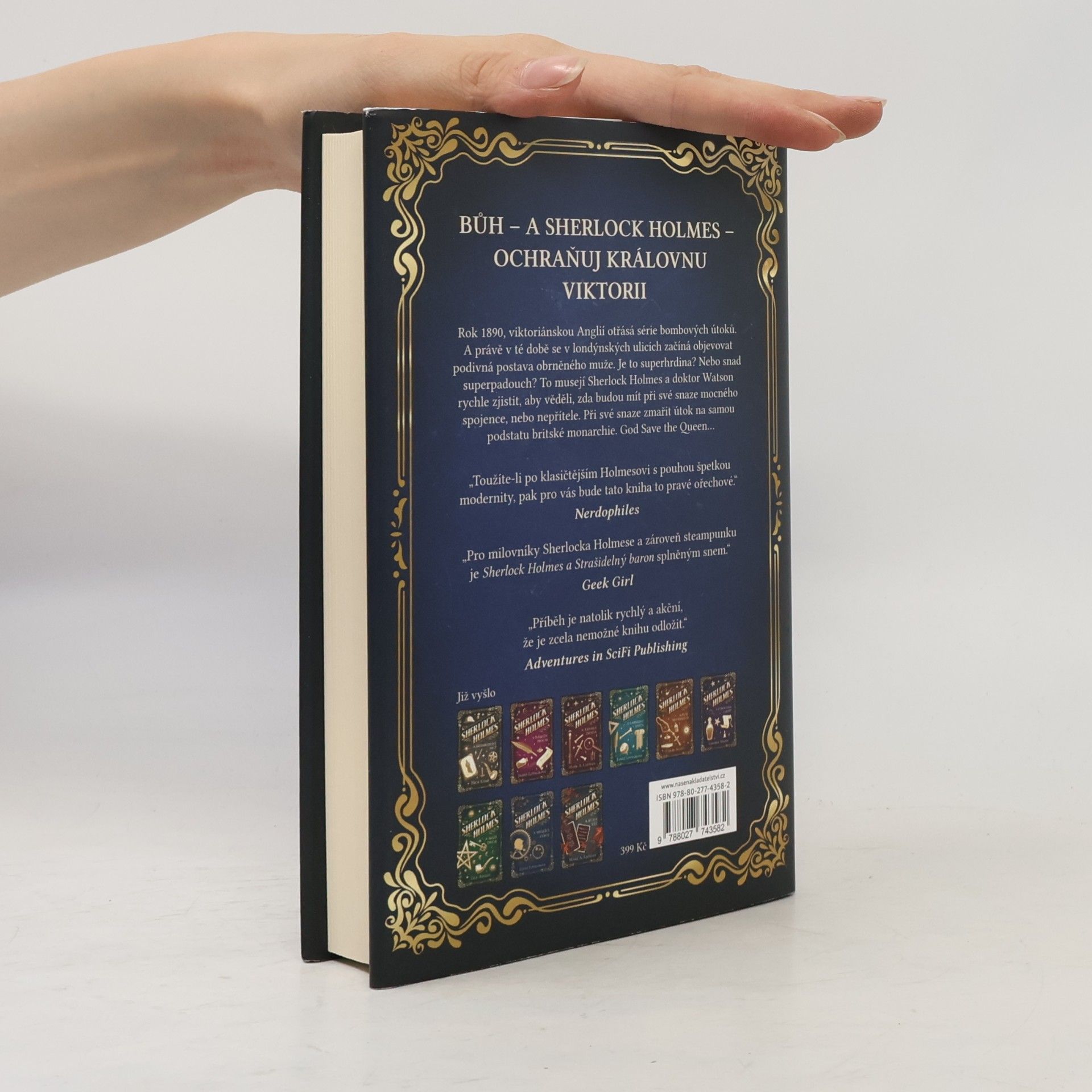 James Lovegrove Sherlock Holmes a Strašidelný baron