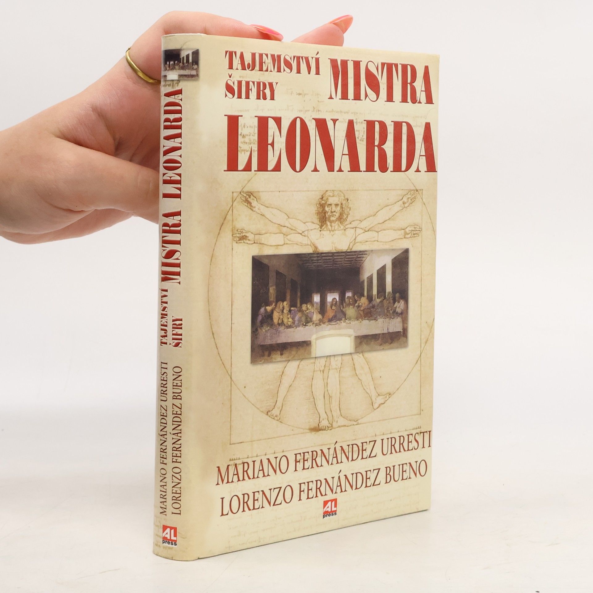 Lorenzo Fernández Bueno Tajemství šifry mistra Leonarda