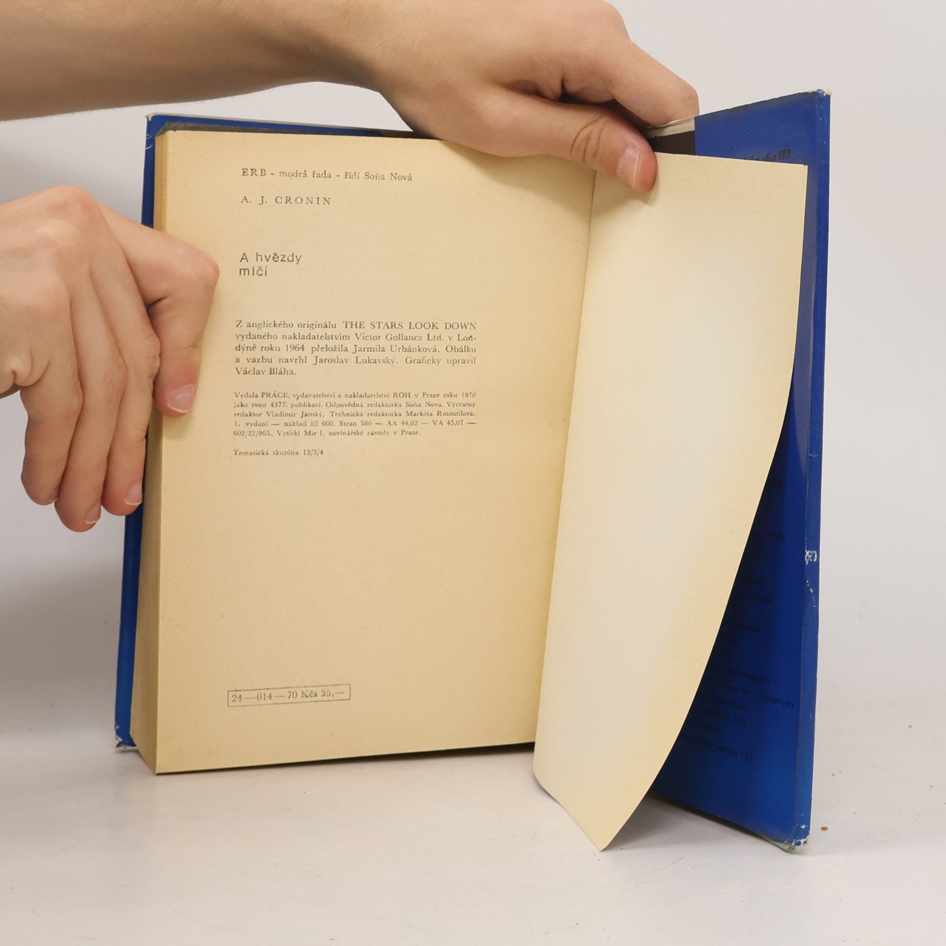 A. J. Cronin A hvězdy mlčí