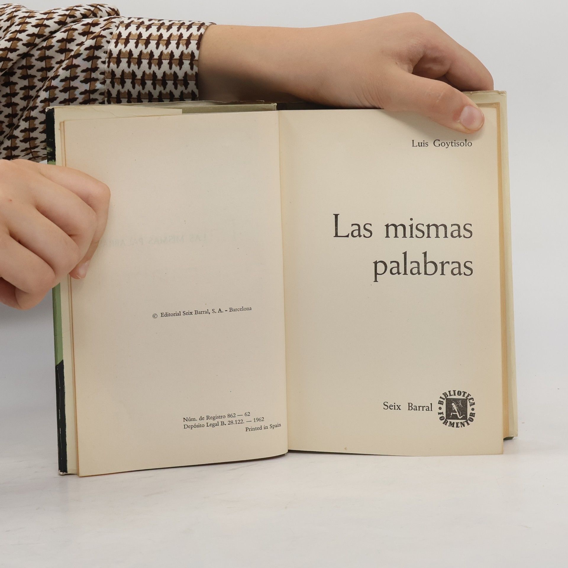 LUIS GOYTISOLO Las mismas palabras
