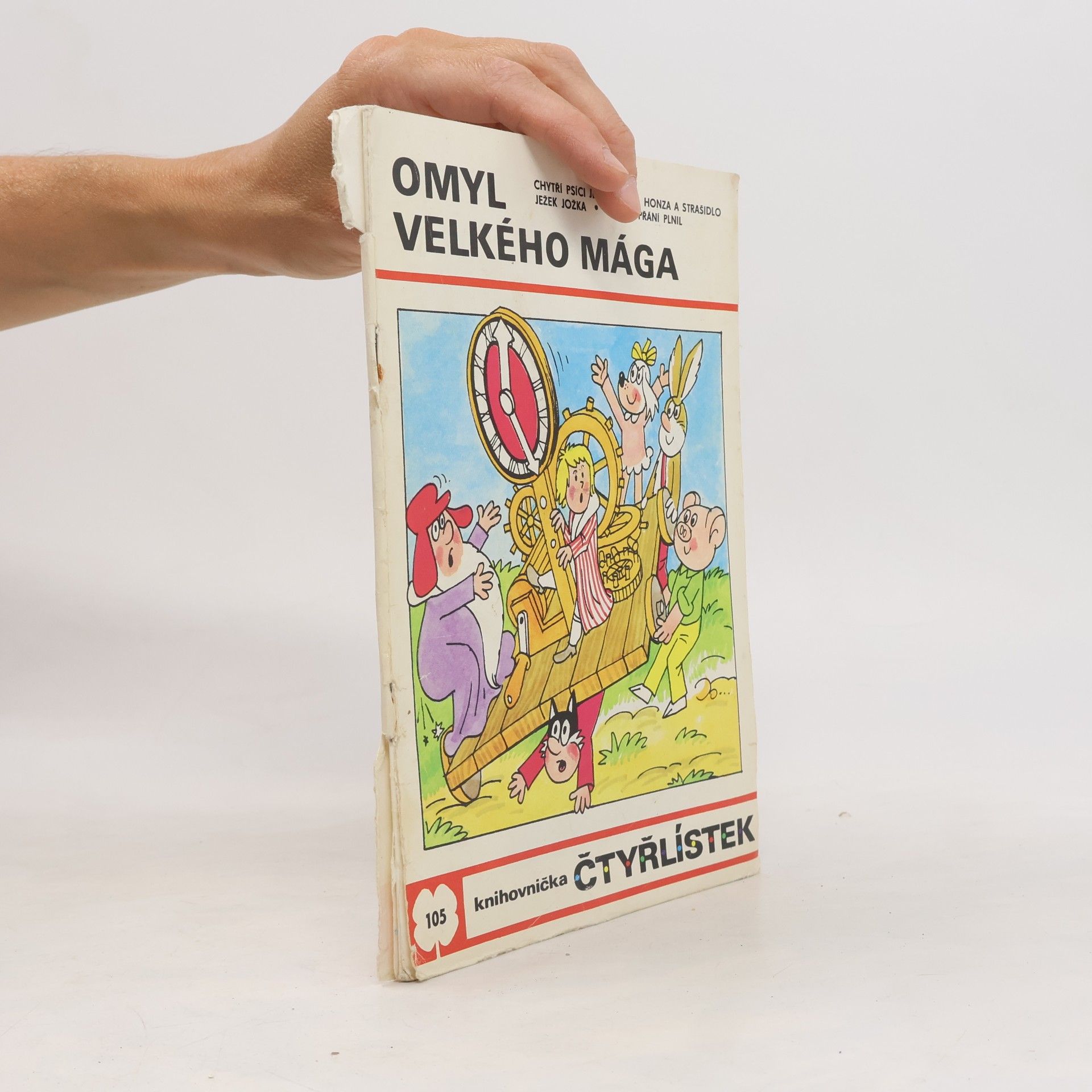 Jaroslav Němeček Čtyřlístek 105. Omyl velkého mága