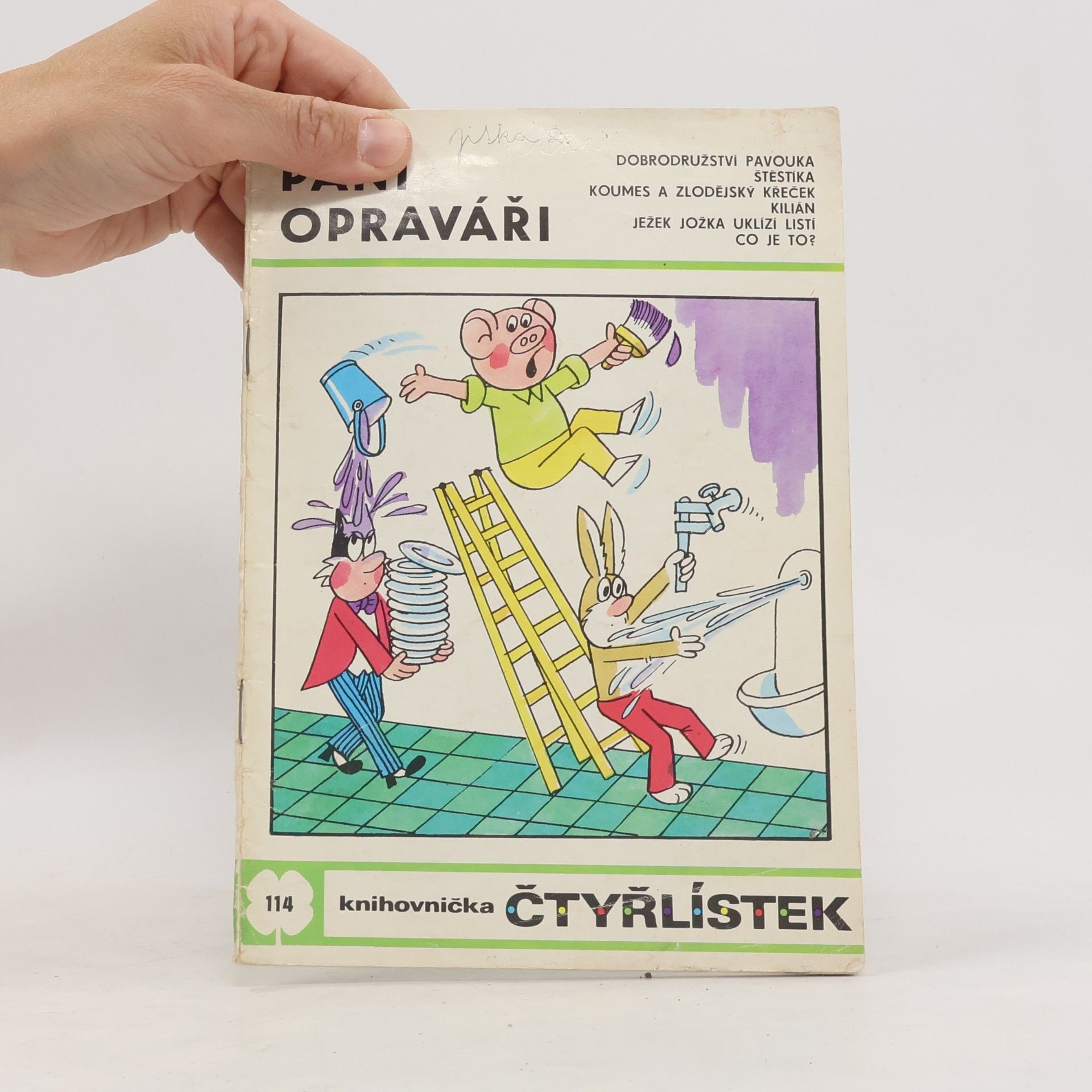 Collectif d'auteurs Čtyřlístek 114. Páni opraváři