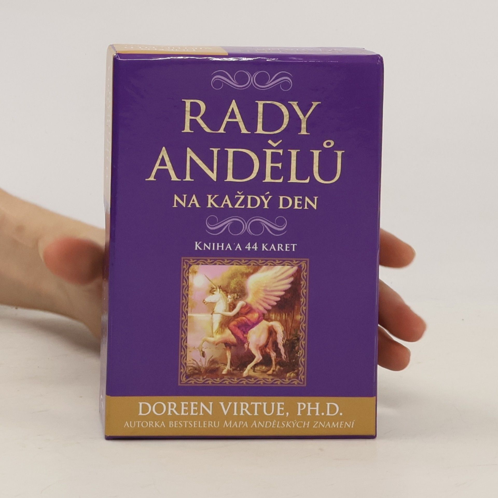Doreen Virtue Rady andělů na každý den (kniha a 44 karet)