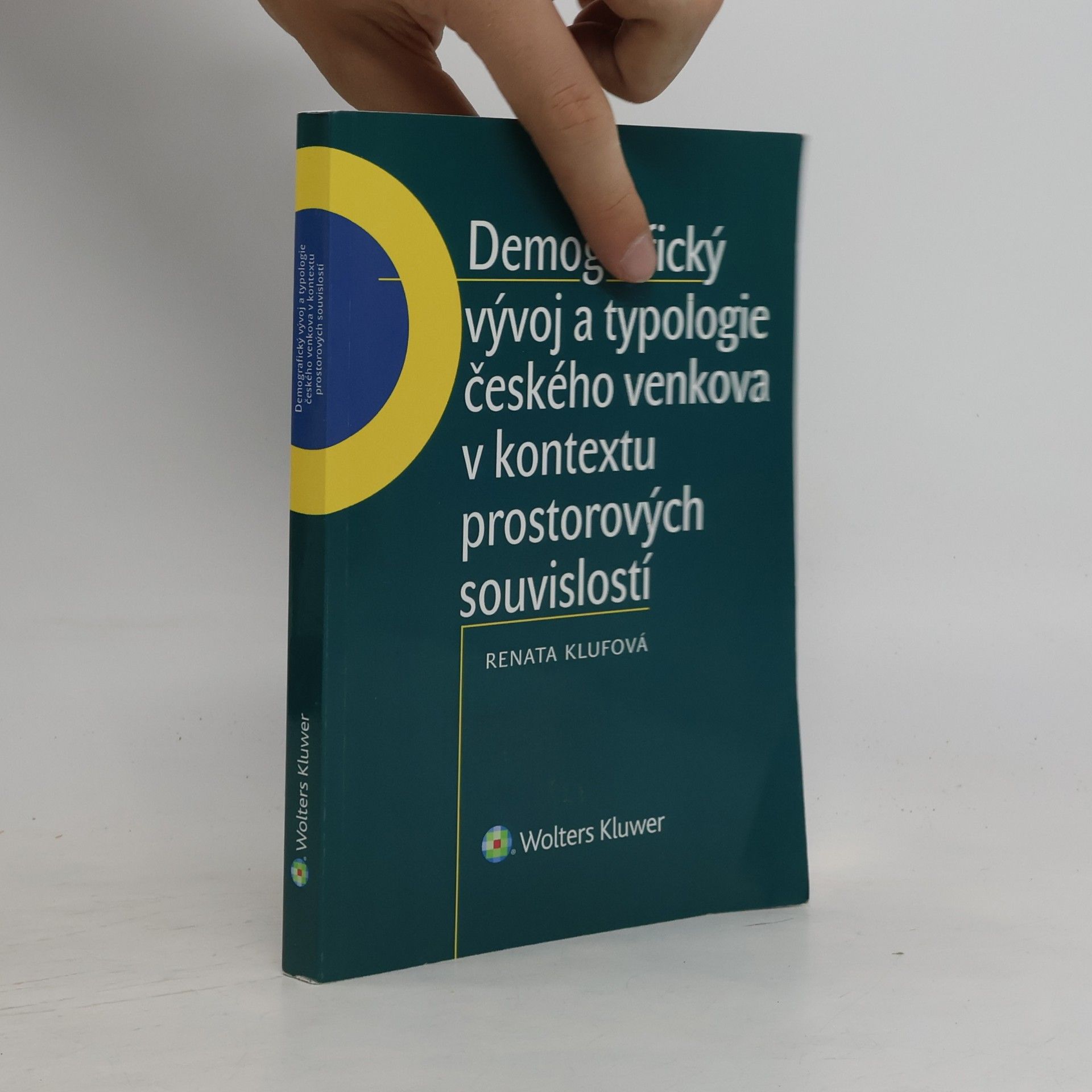 Renata Klufová Demografický vývoj a typologie českého venkova v kontextu prostorových souvislostí