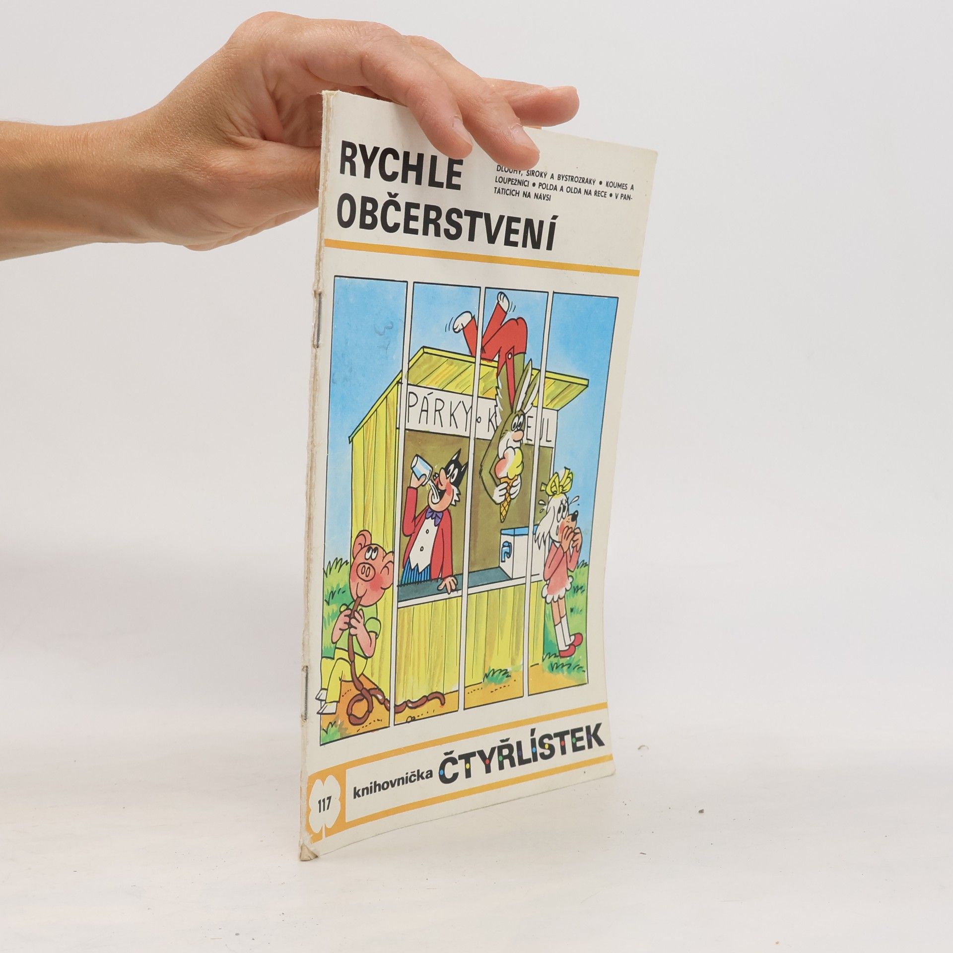 Jaroslav Němeček Čtyřlístek 117. Rychlé občerstvení