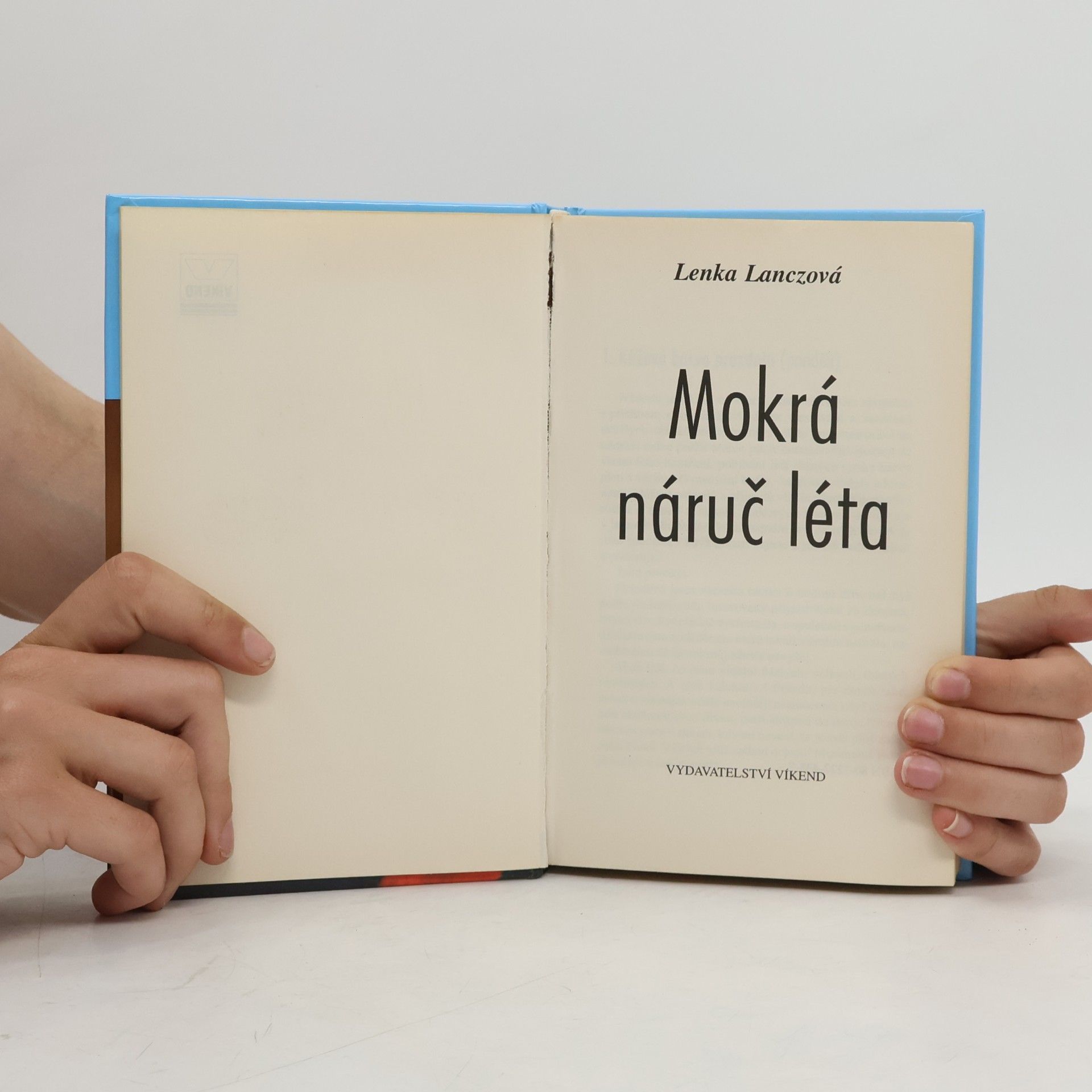 Lenka Lanczová Mokrá náruč léta