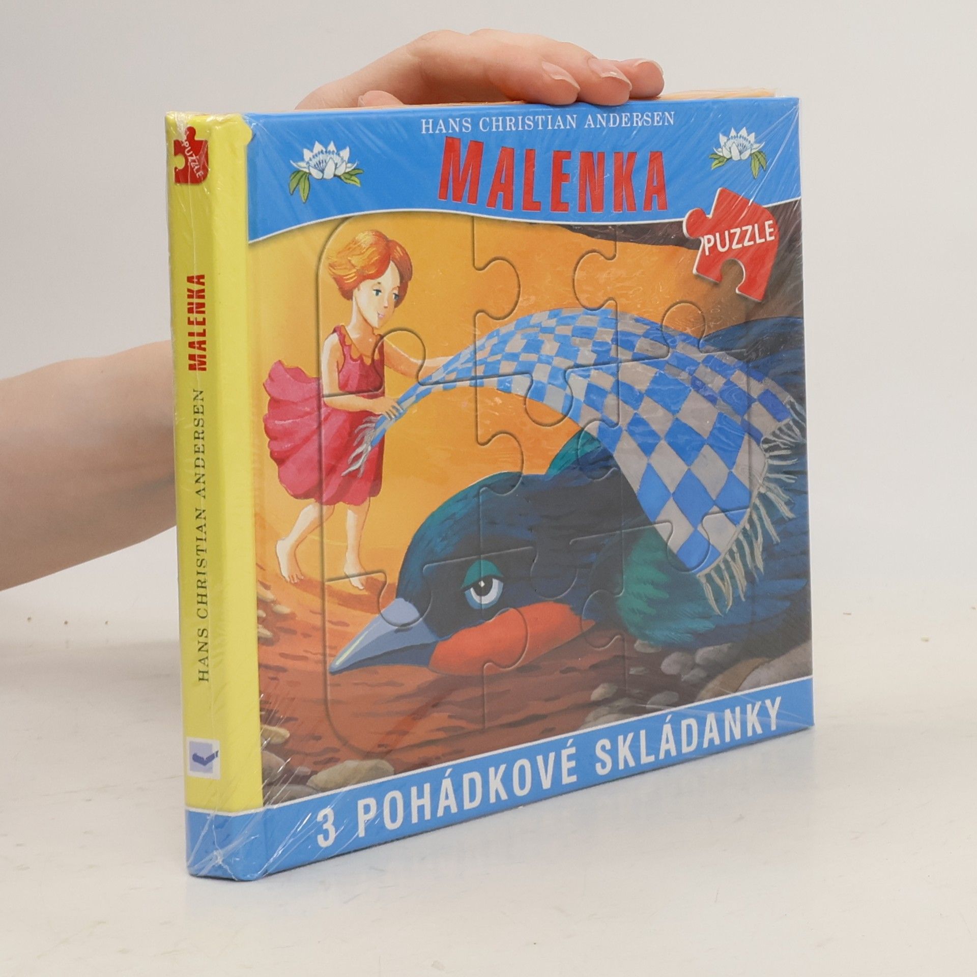 Hans Christian Andersen Malenka + puzzle/3 pohád.skládanky