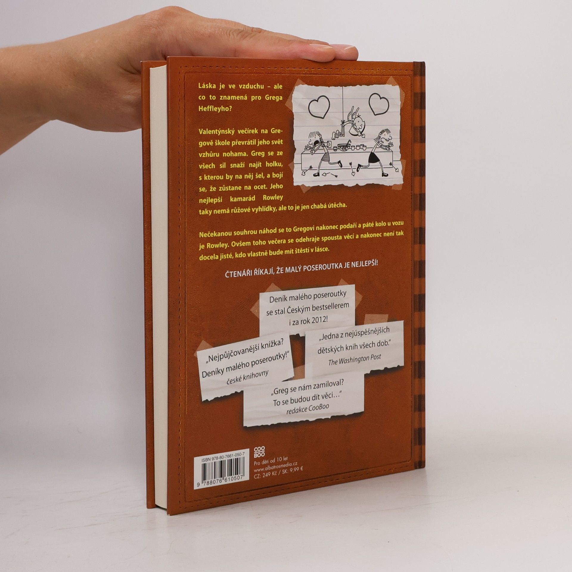Jeff Kinney Deník malého poseroutky 7. Páté kolo u vozu