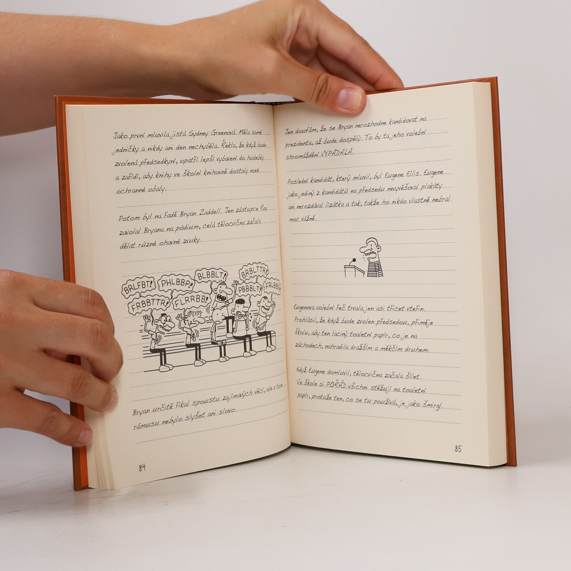 Jeff Kinney Deník malého poseroutky 7. Páté kolo u vozu