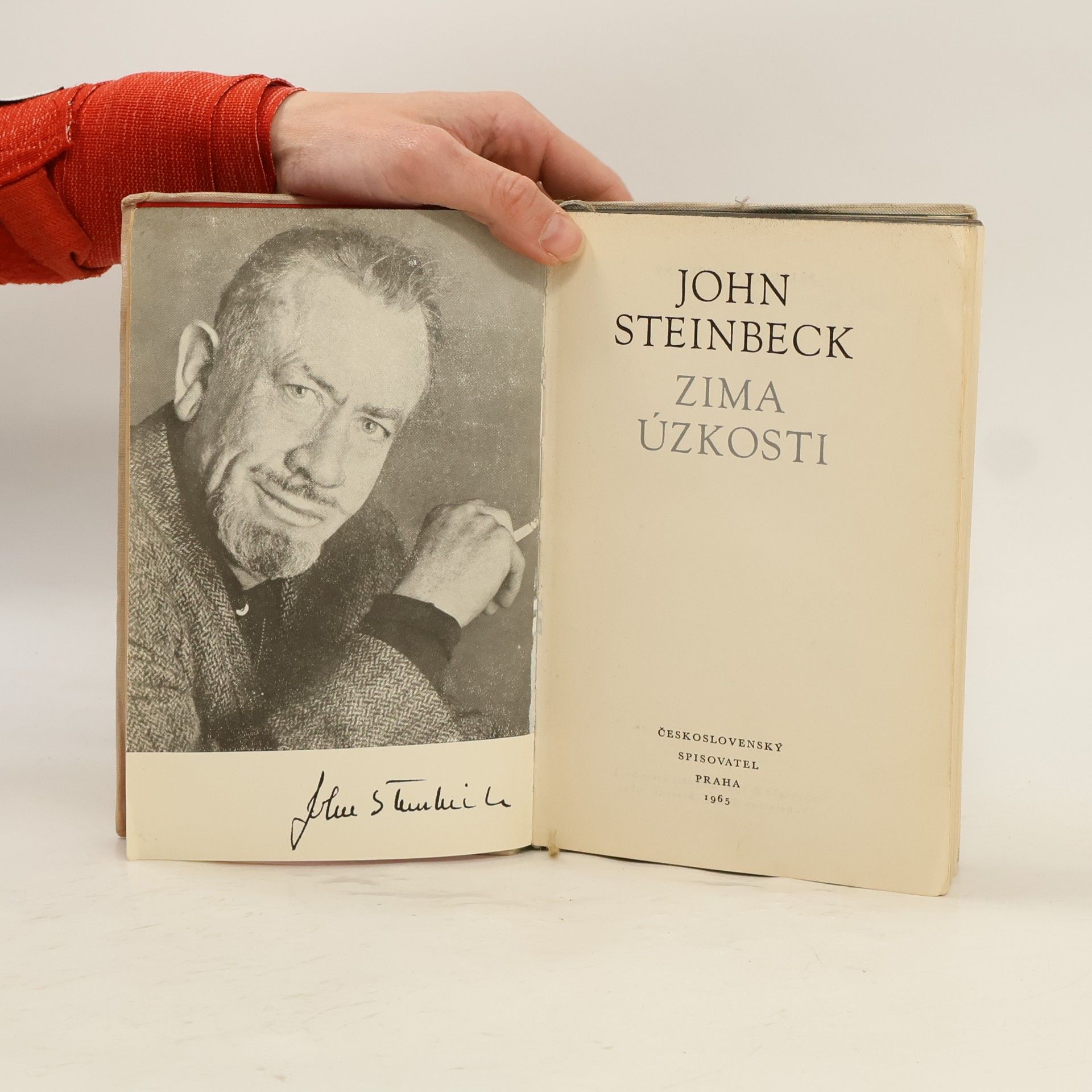 John Steinbeck Zima úzkosti