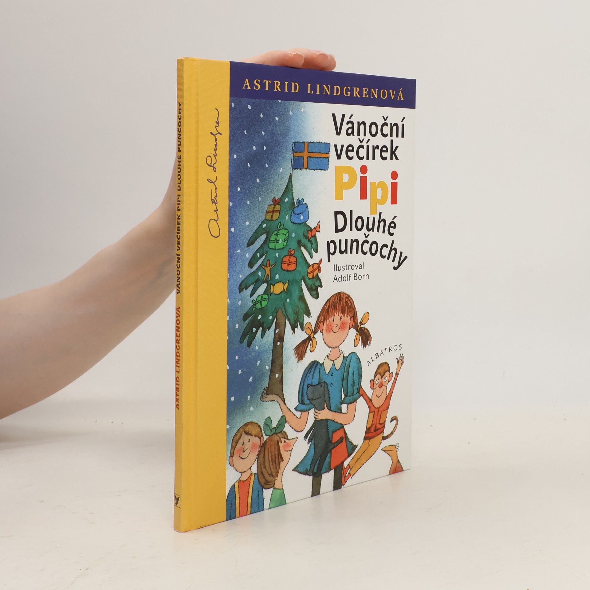 Astrid Lindgren Vánoční večírek Pipi Dlouhé punčochy