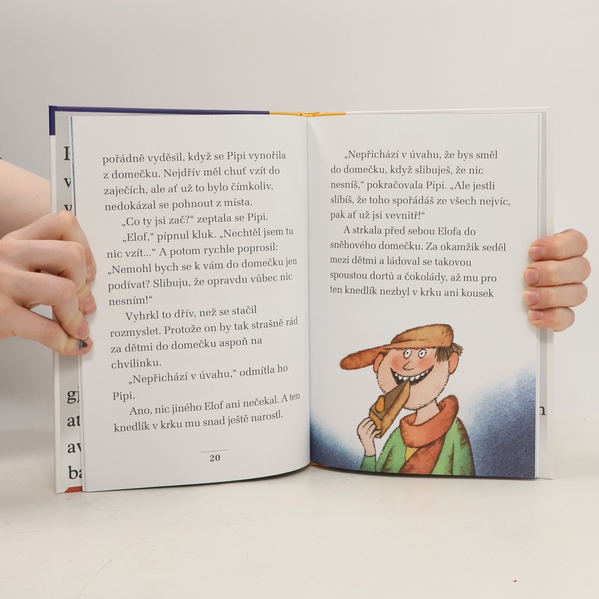Astrid Lindgren Vánoční večírek Pipi Dlouhé punčochy