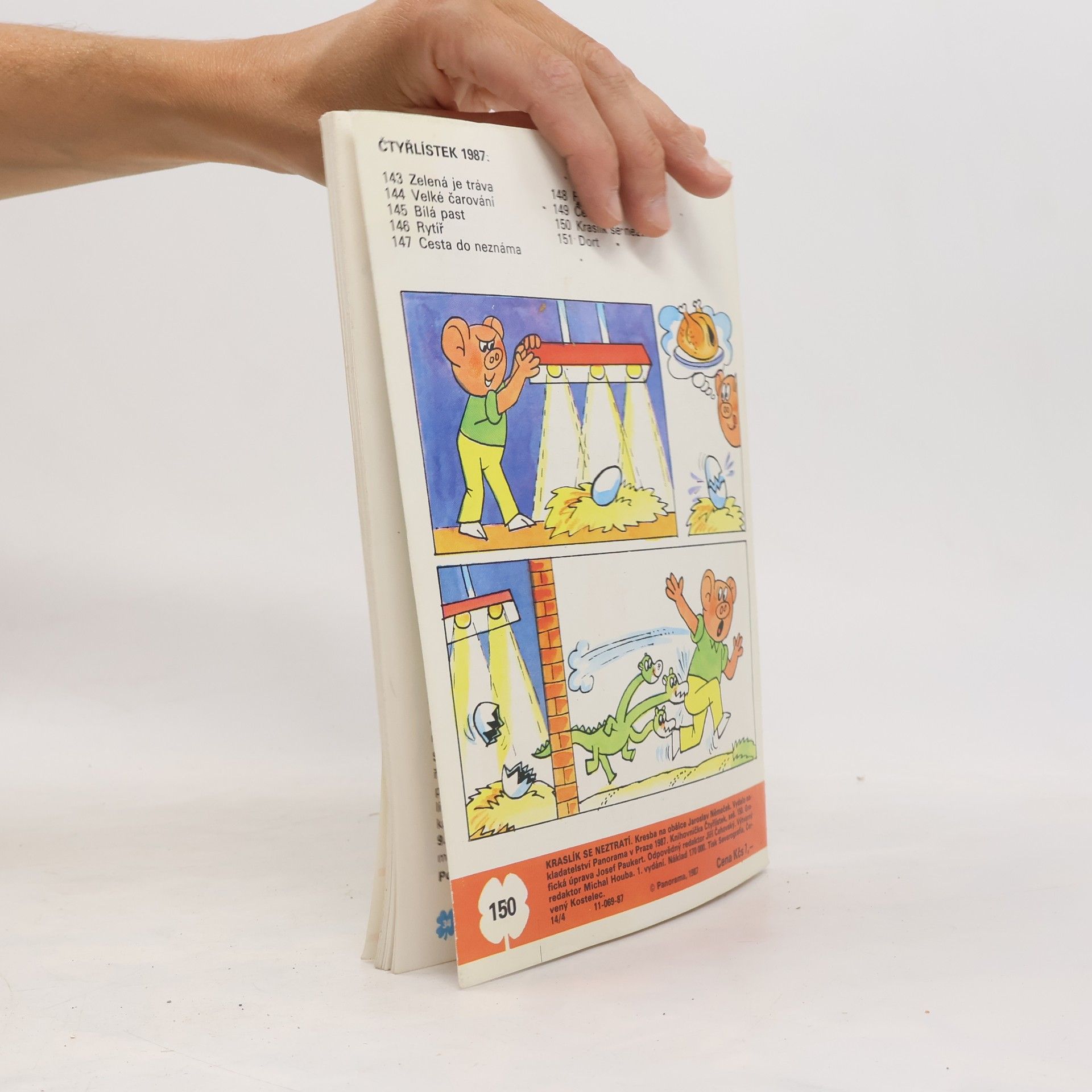 Autorenkollektiv Čtyřlístek 150. Kraslík se neztratí