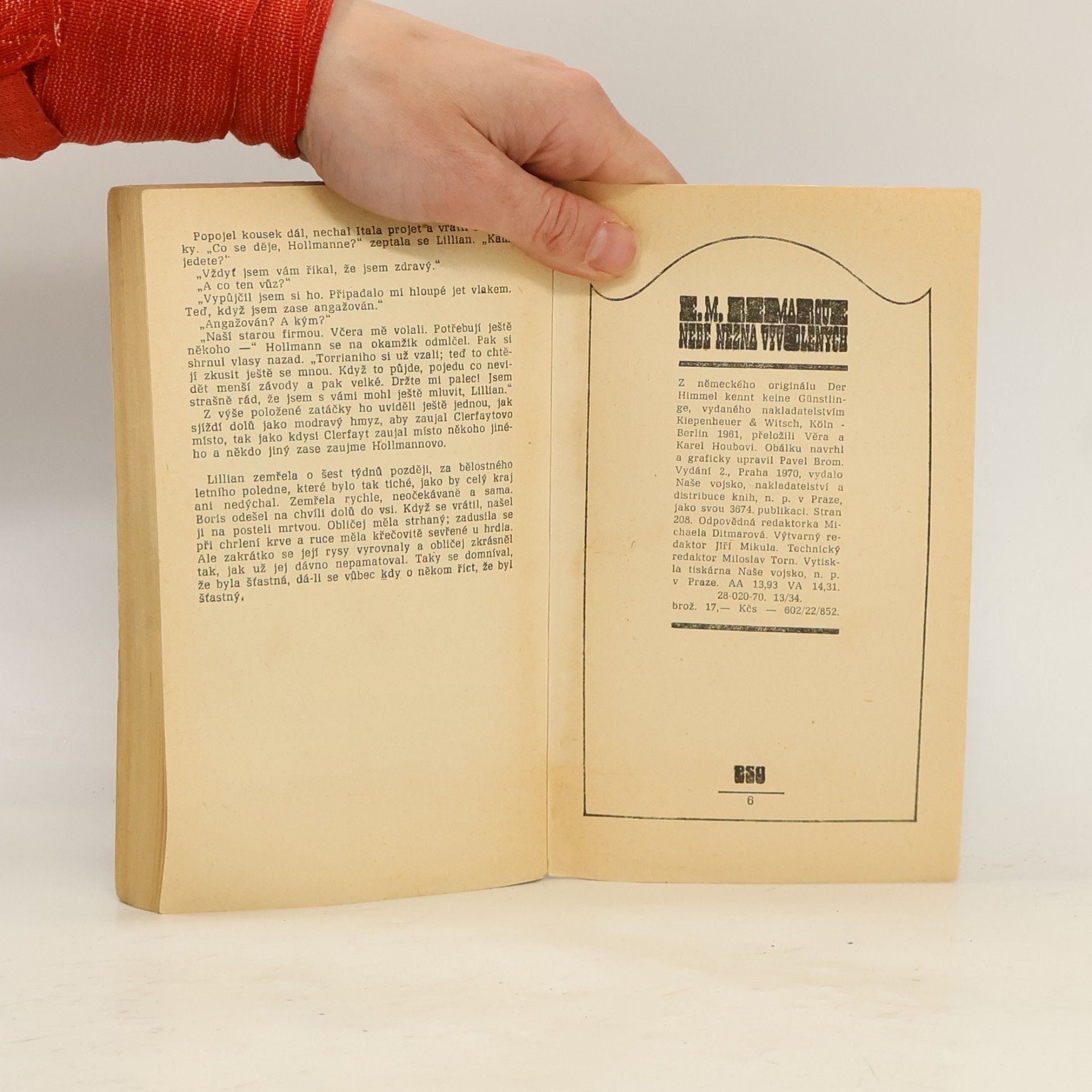 Erich Maria Remarque Nebe nezná vyvolených