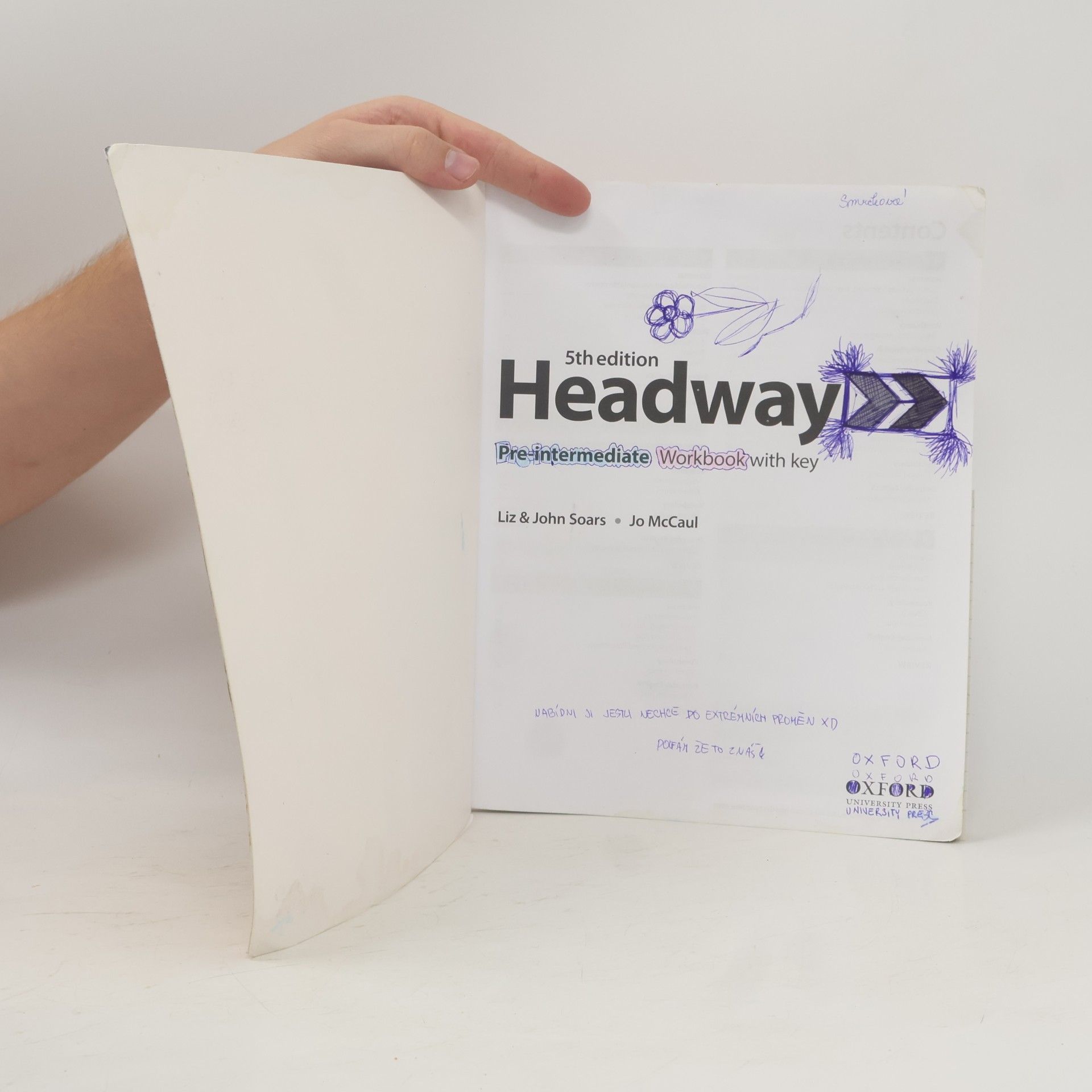 Liz Soars Headway : Pre-Intermediate. Workbook with key