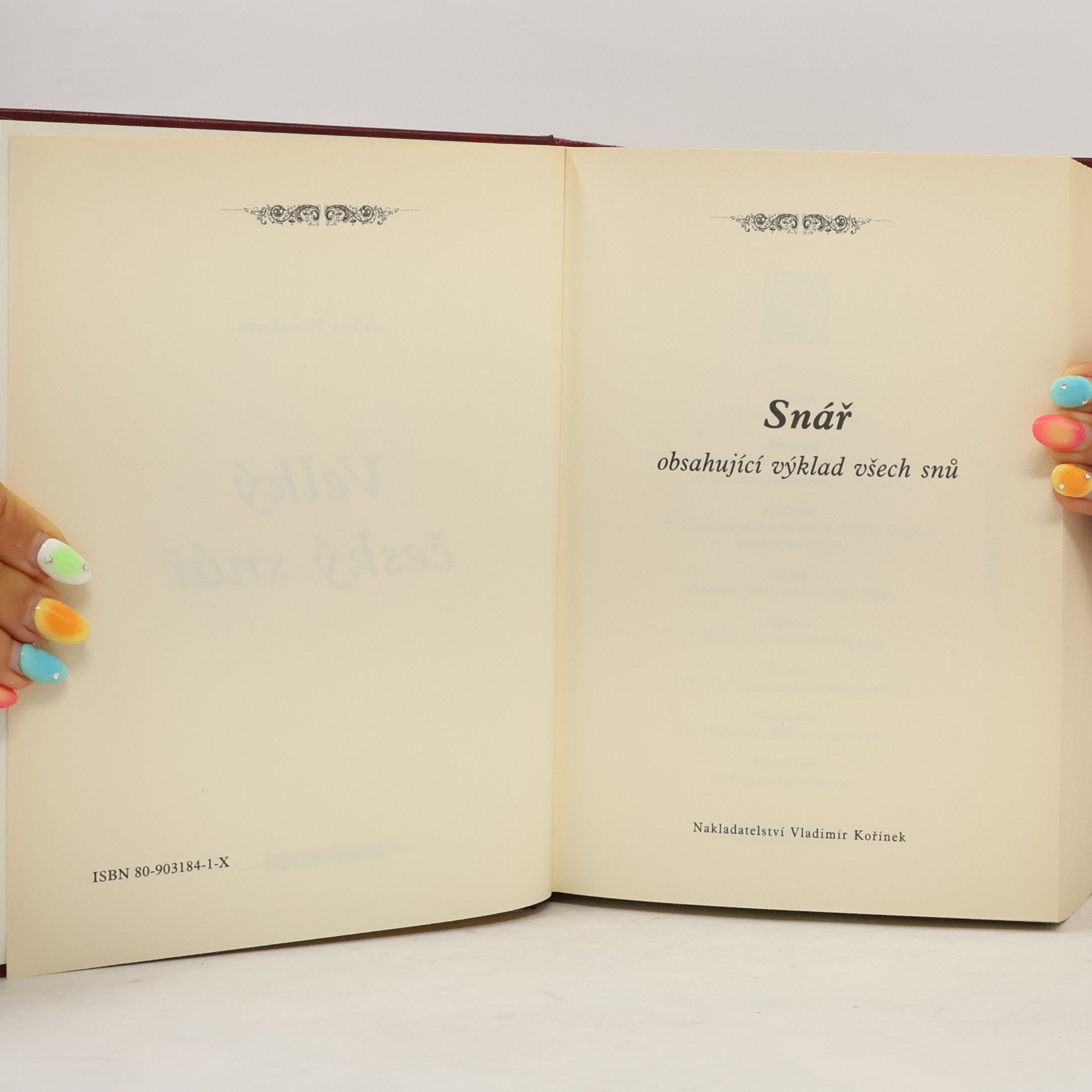 Anna Nováková Velký český snář