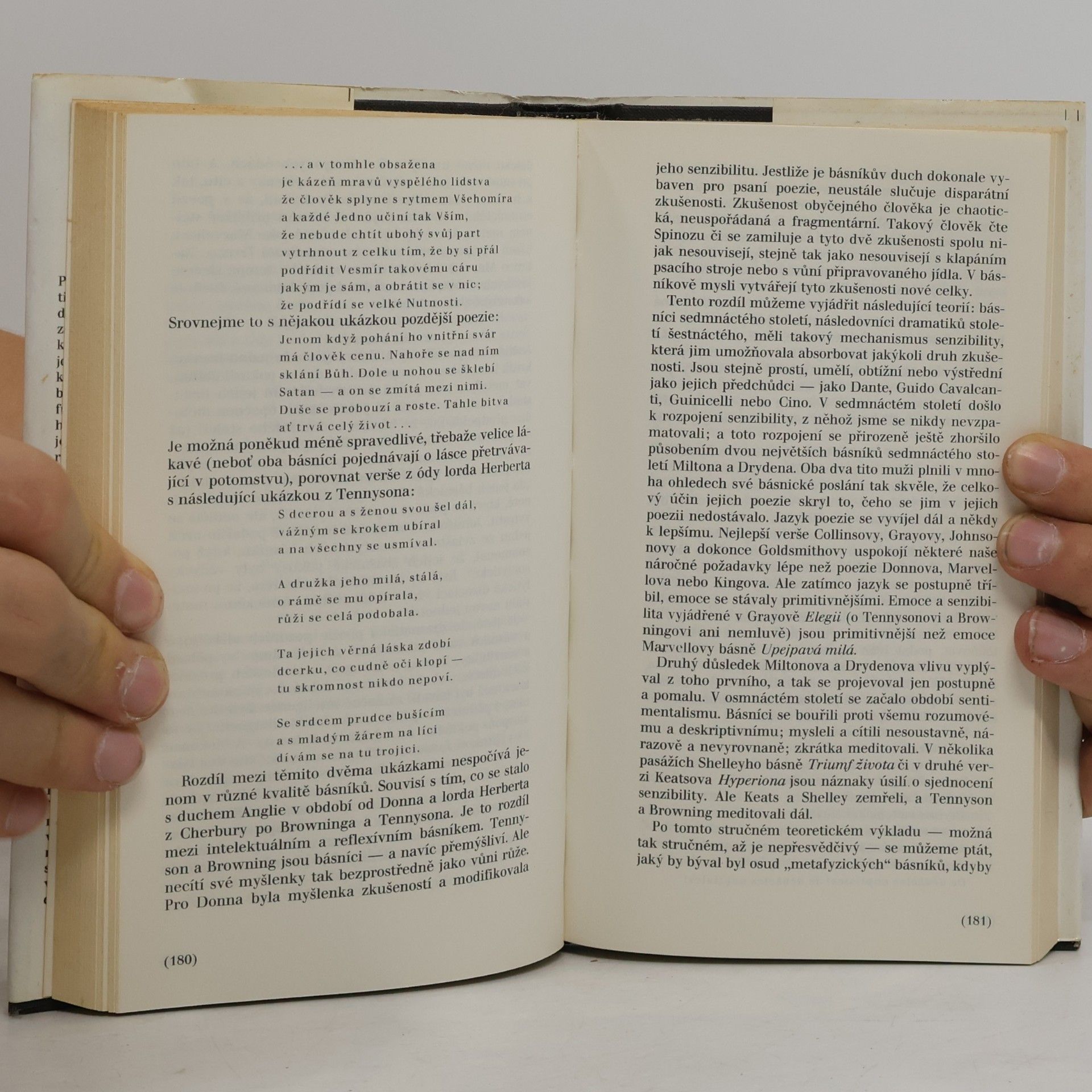 T. S. Eliot O básnictví a básnících