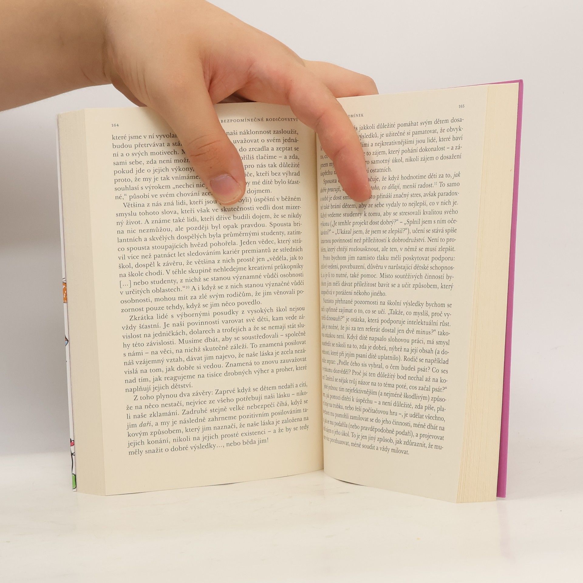 Alfie Kohn Bezpodmínečné rodičovství : cesta od odměn a trestů k lásce a porozumění
