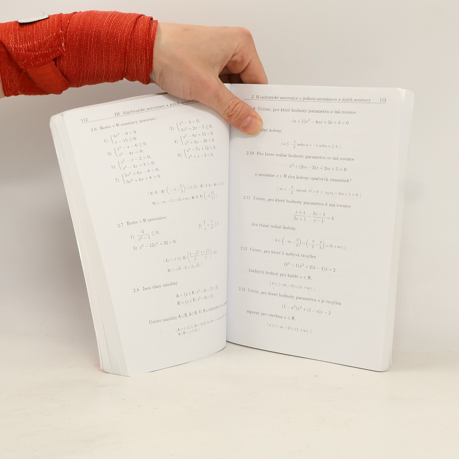 František Janeček Sbírka úloh z matematiky pro střední školy