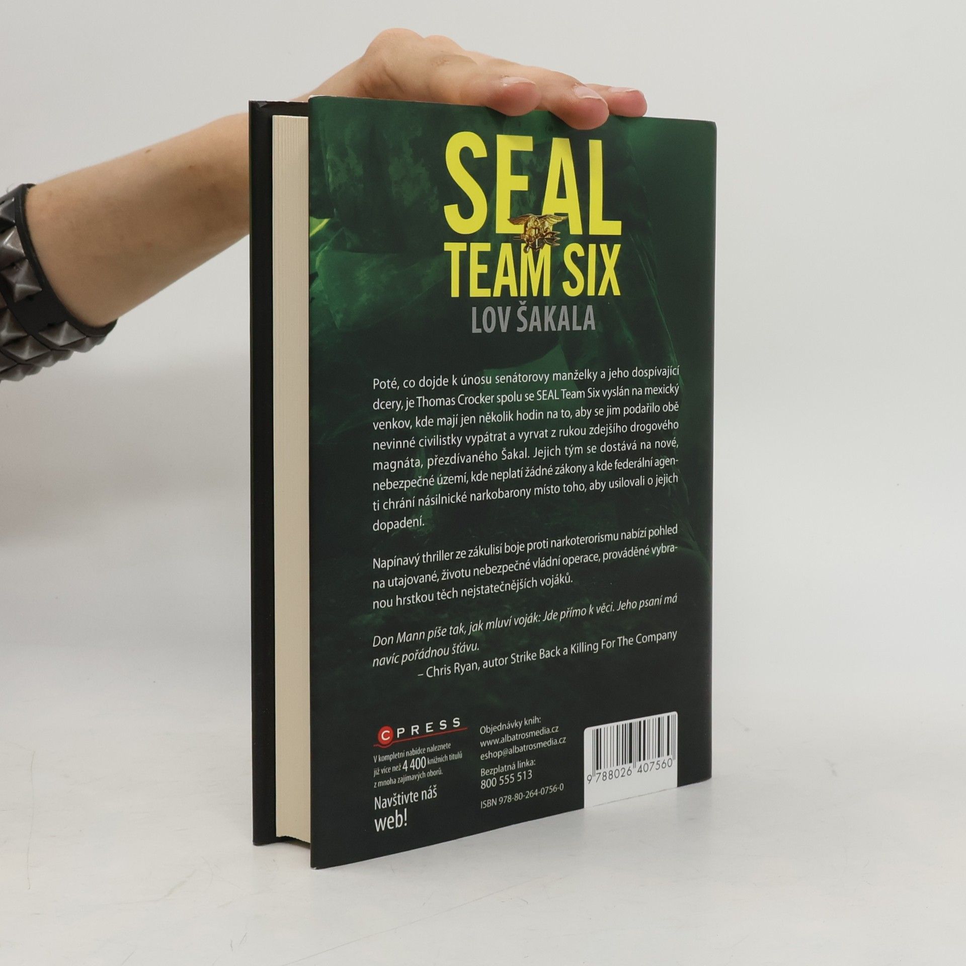 Don Mann SEAL Team Six. Lov Šakala