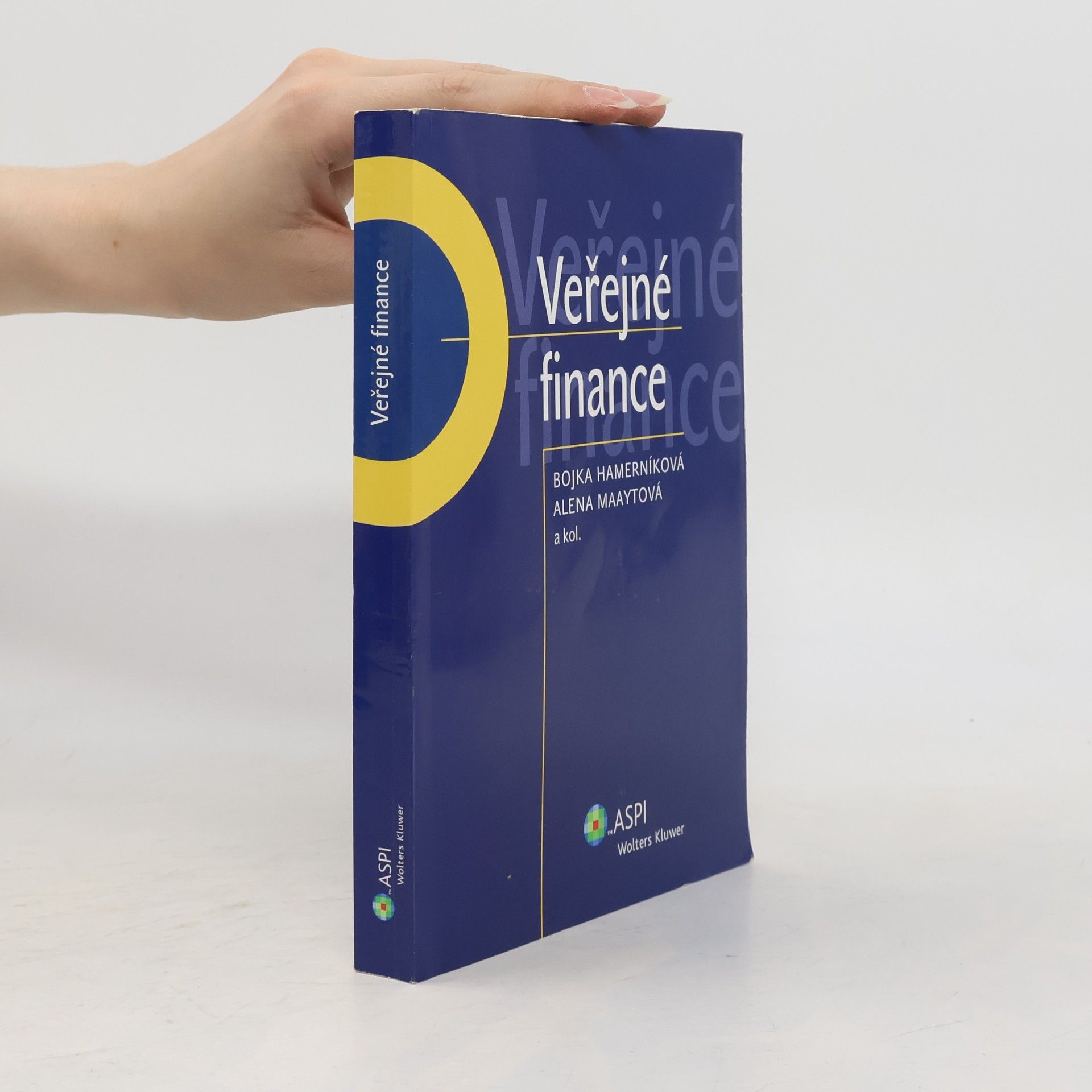 Bojka Hamerníková Veřejné finance