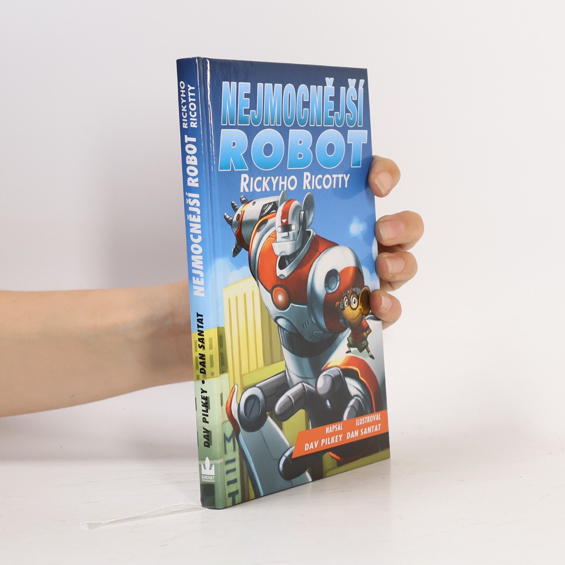 Dav Pilkey Nejmocnější robot Rickyho Ricotty