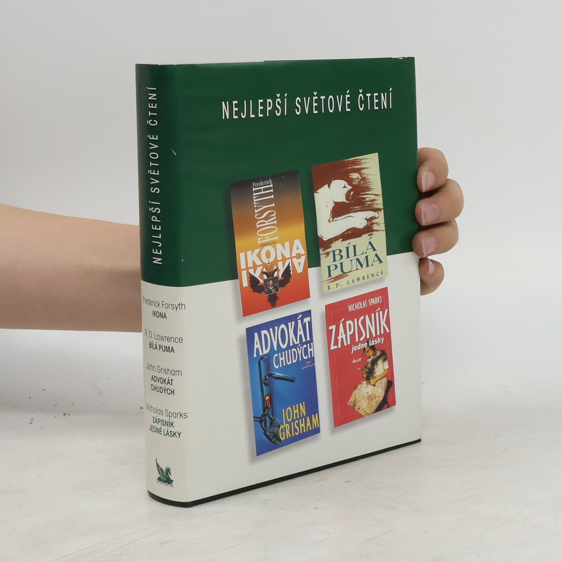 Nicholas Sparks Nejlepší světové čtení: Ikona. Bílá puma. Advokát chudých. Zápisník