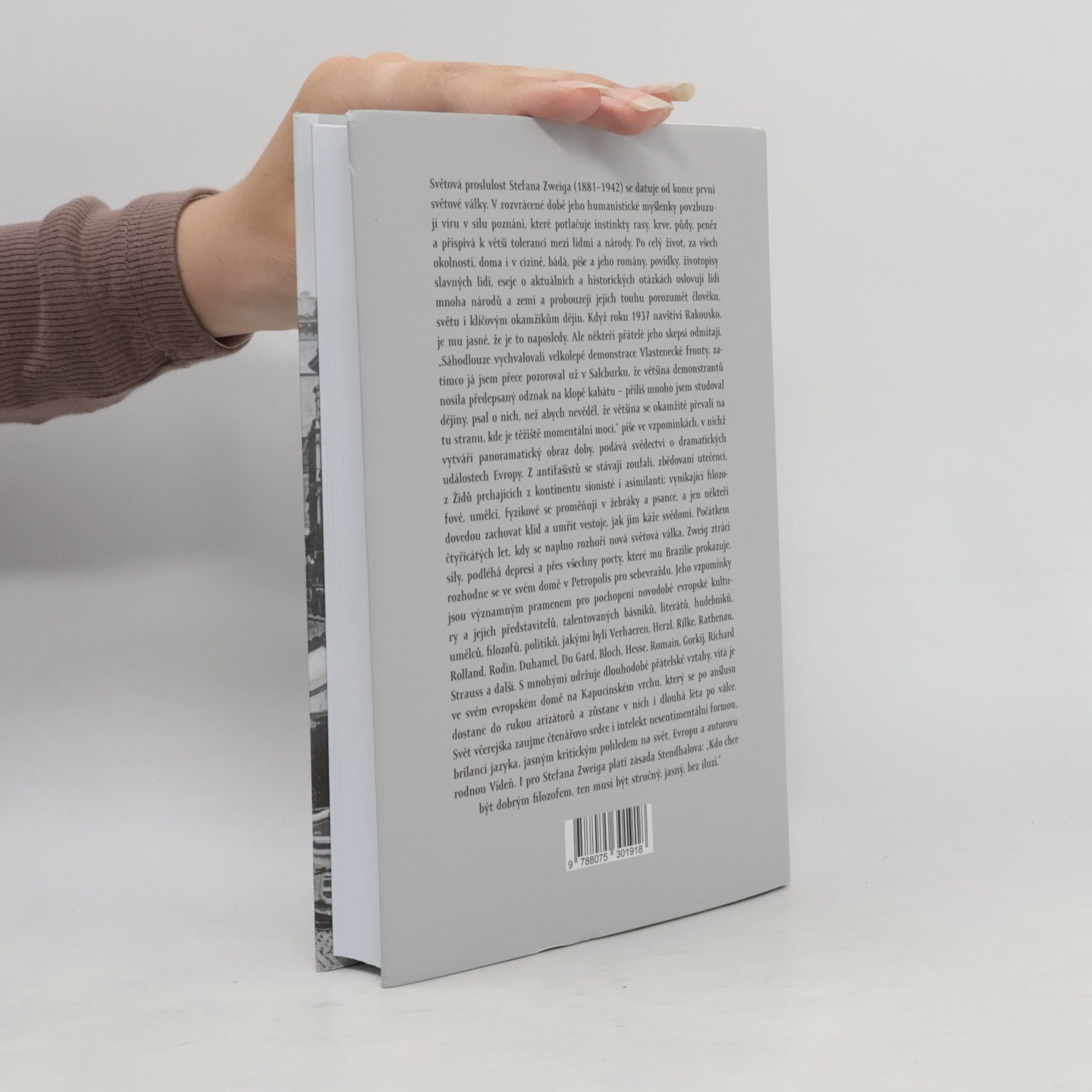 Stefan Zweig Svět včerejška