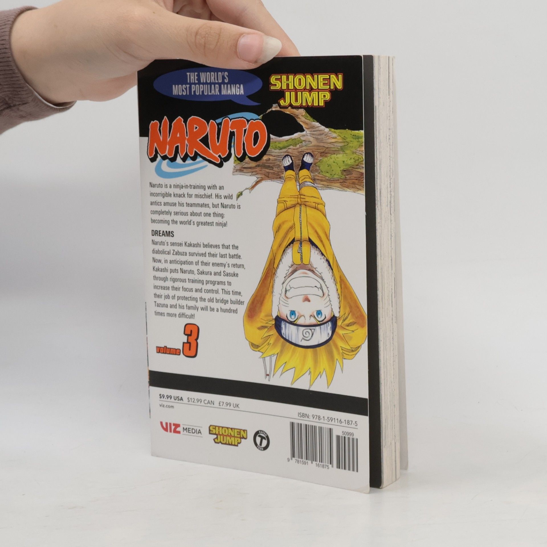 Masashi Kishimoto Naruto vol. 3