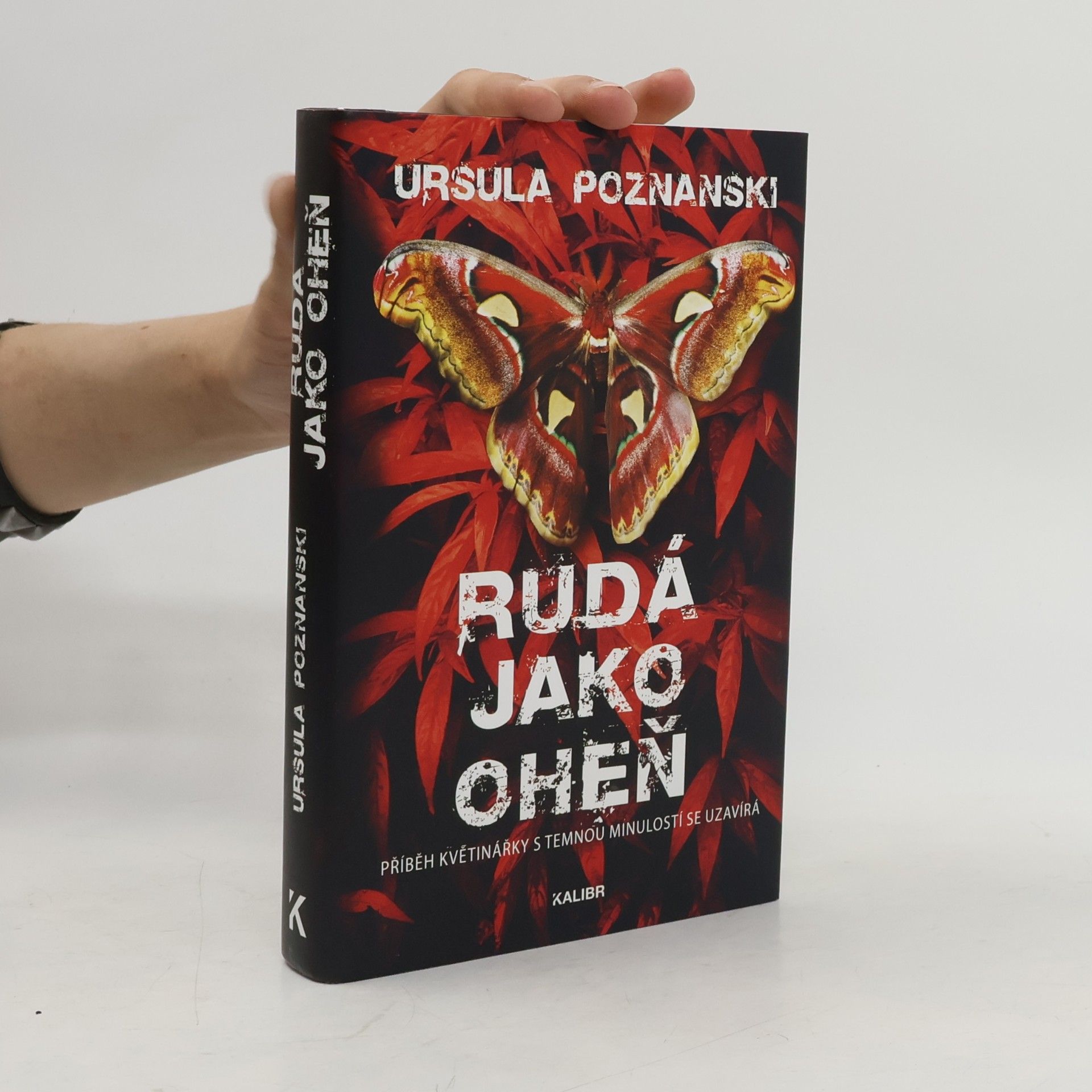 Ursula Poznanski Rudá jako oheň : příběh květinářky s temnou minulostí se uzavírá