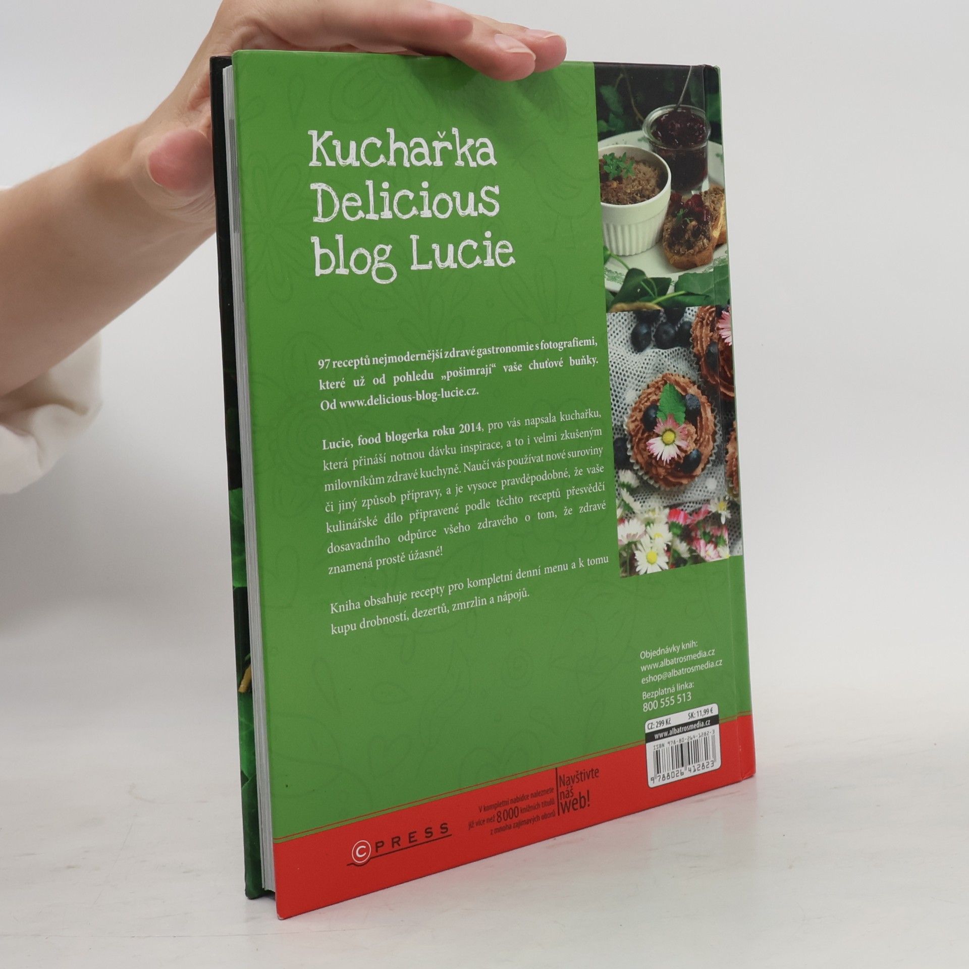 Lucie Pospíšilová Kuchařka Delicious blog Lucie