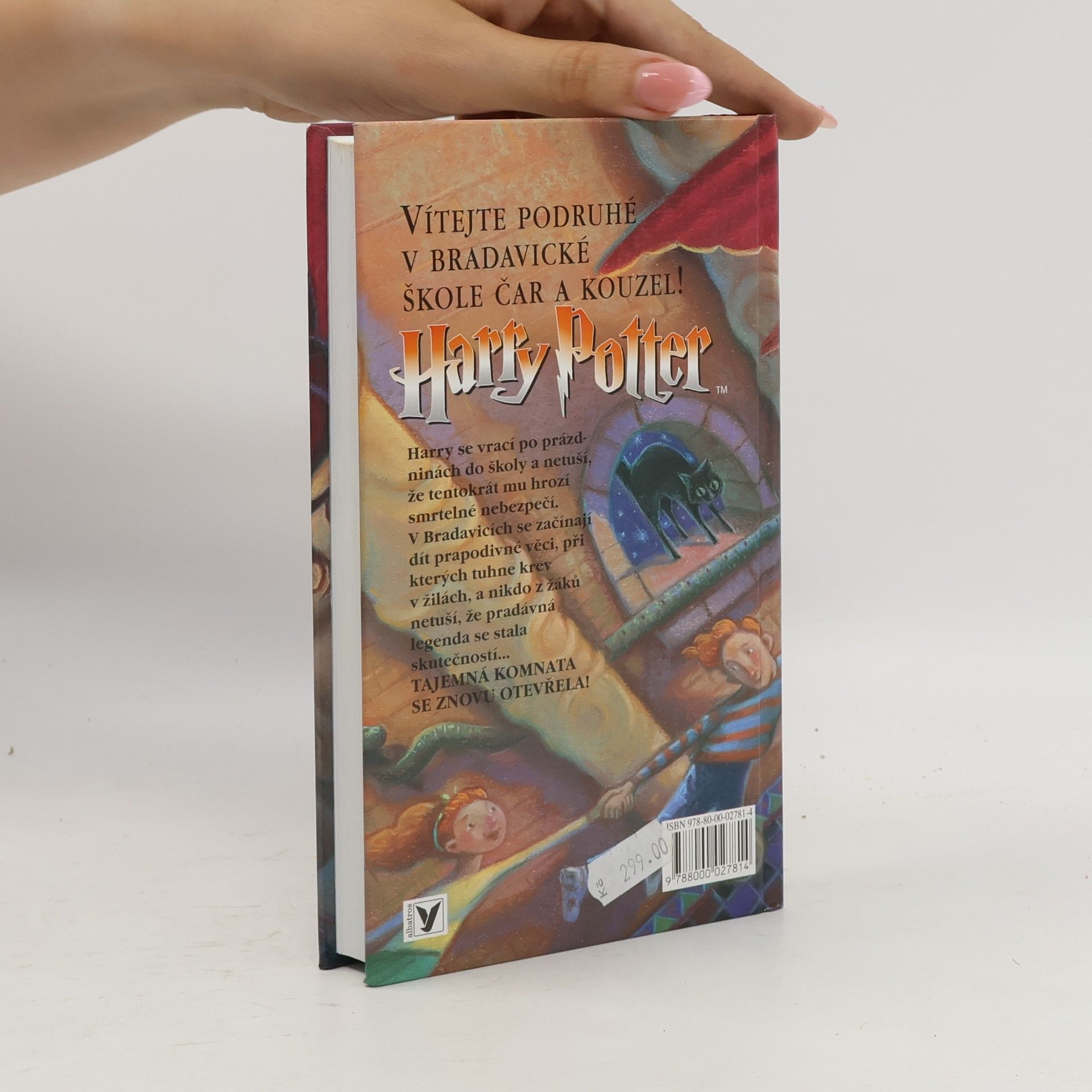 J. K. Rowling Harry Potter a tajemná komnata