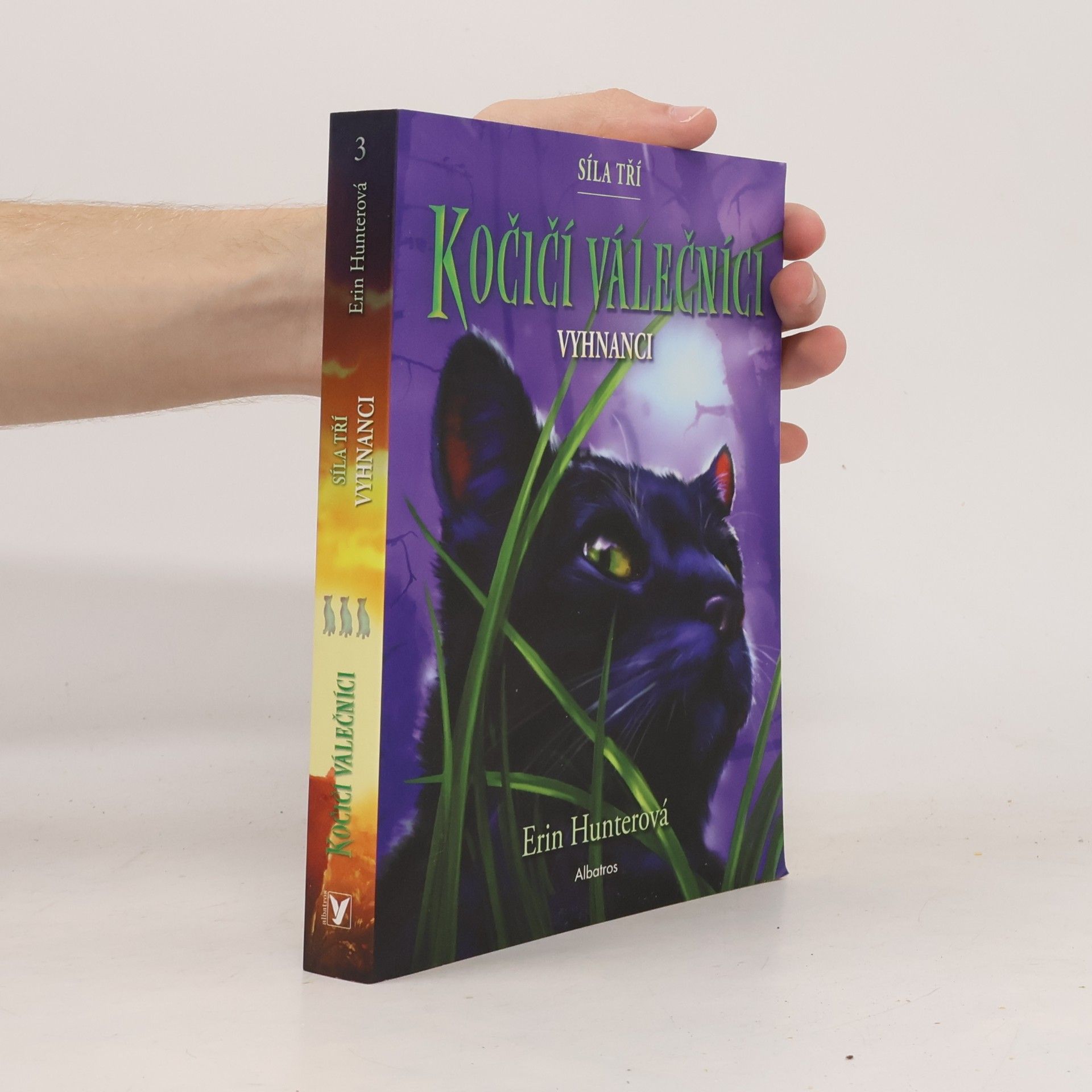 Erin Hunter Kočičí válečníci: Síla tří (3) – Vyhnanci