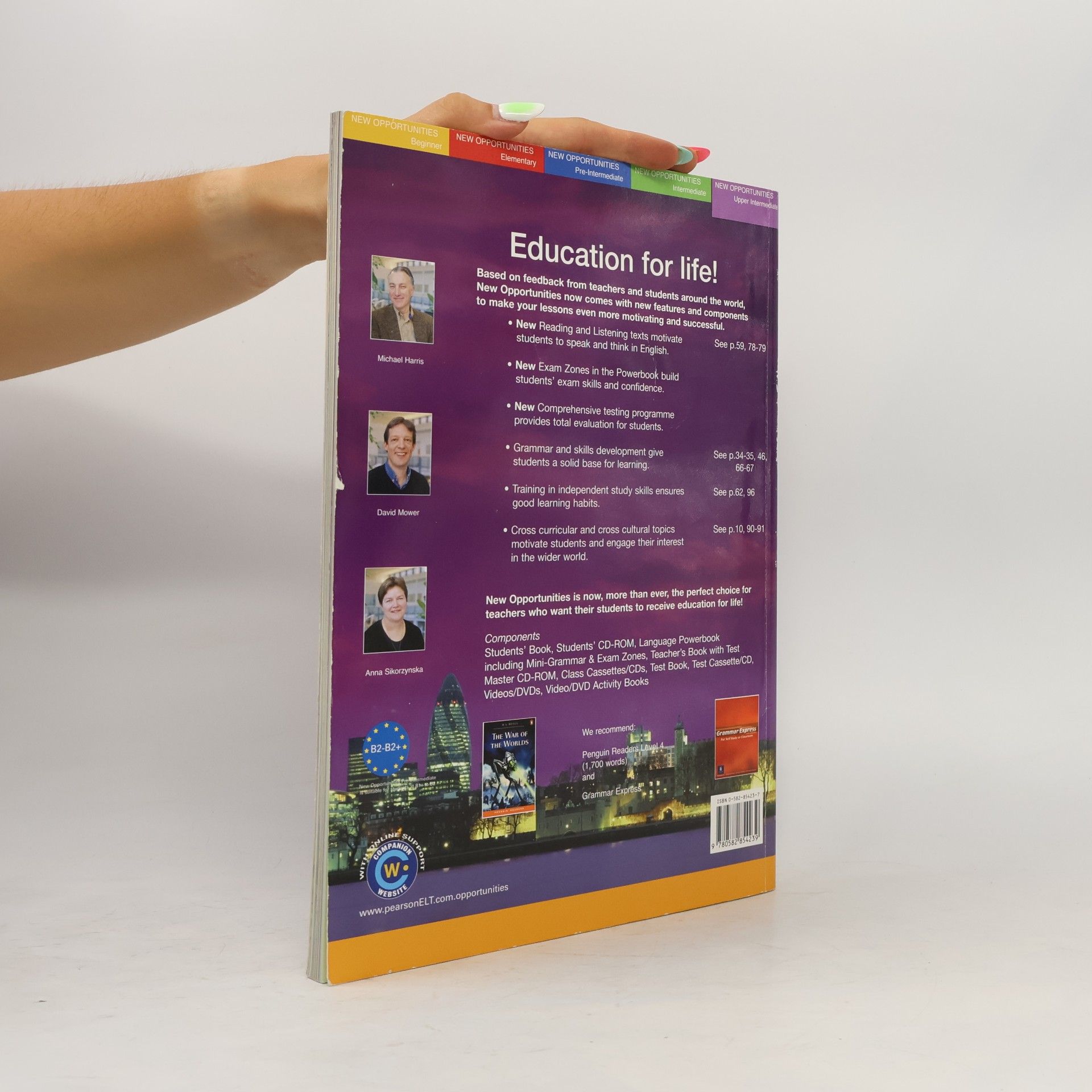 Michael Harris New Opportunities. Education for Life. Upper Intermediate. Students’ Book