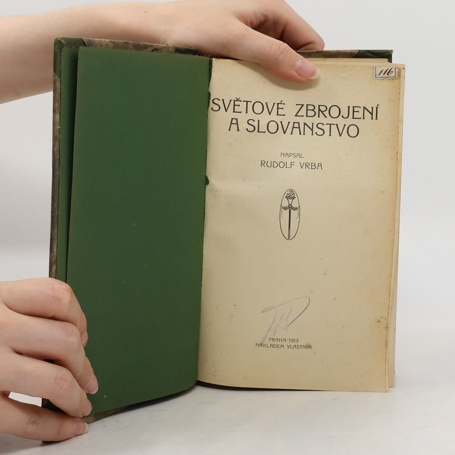 Rudolf Vrba Světové zbrojení a slovanstvo