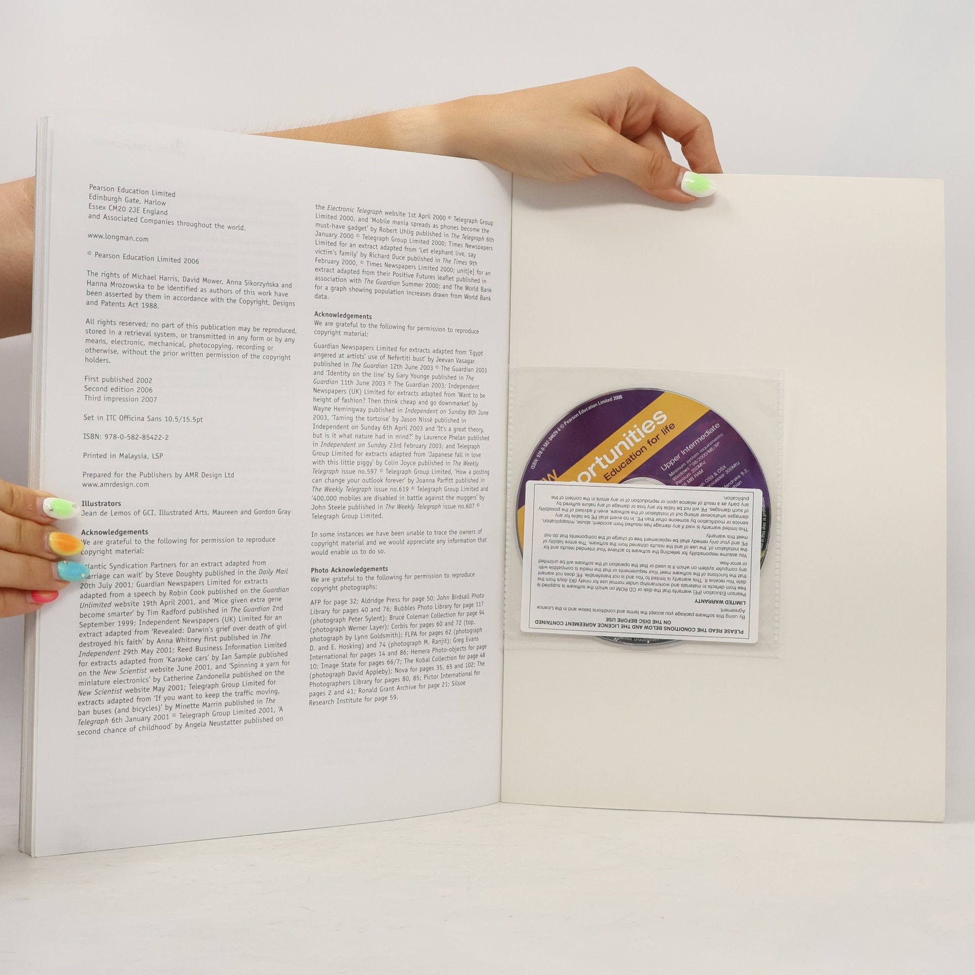 Michael Harris New opportunities : education for life : upper intermediate. Language powerbook