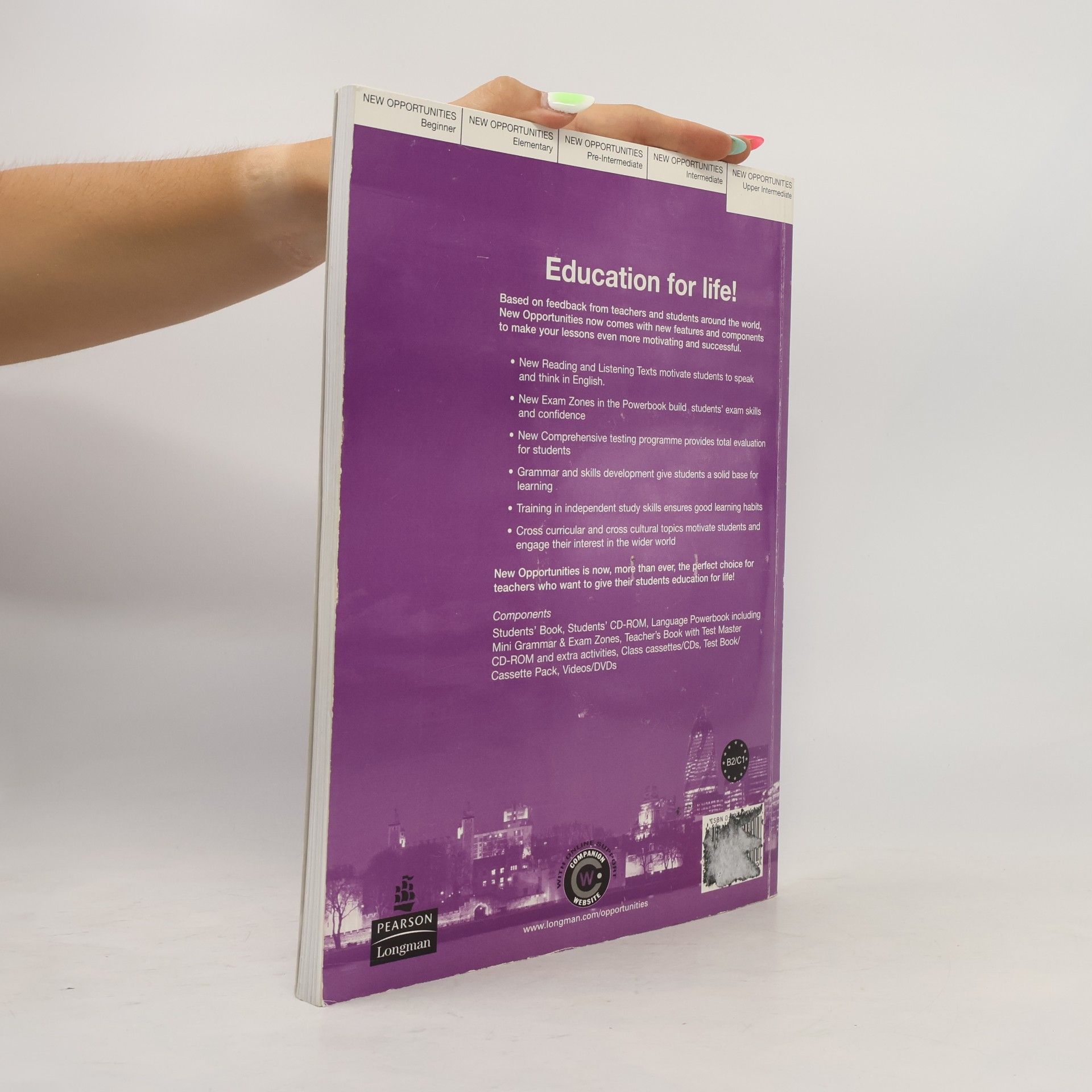 Michael Harris New opportunities : education for life : upper intermediate. Language powerbook