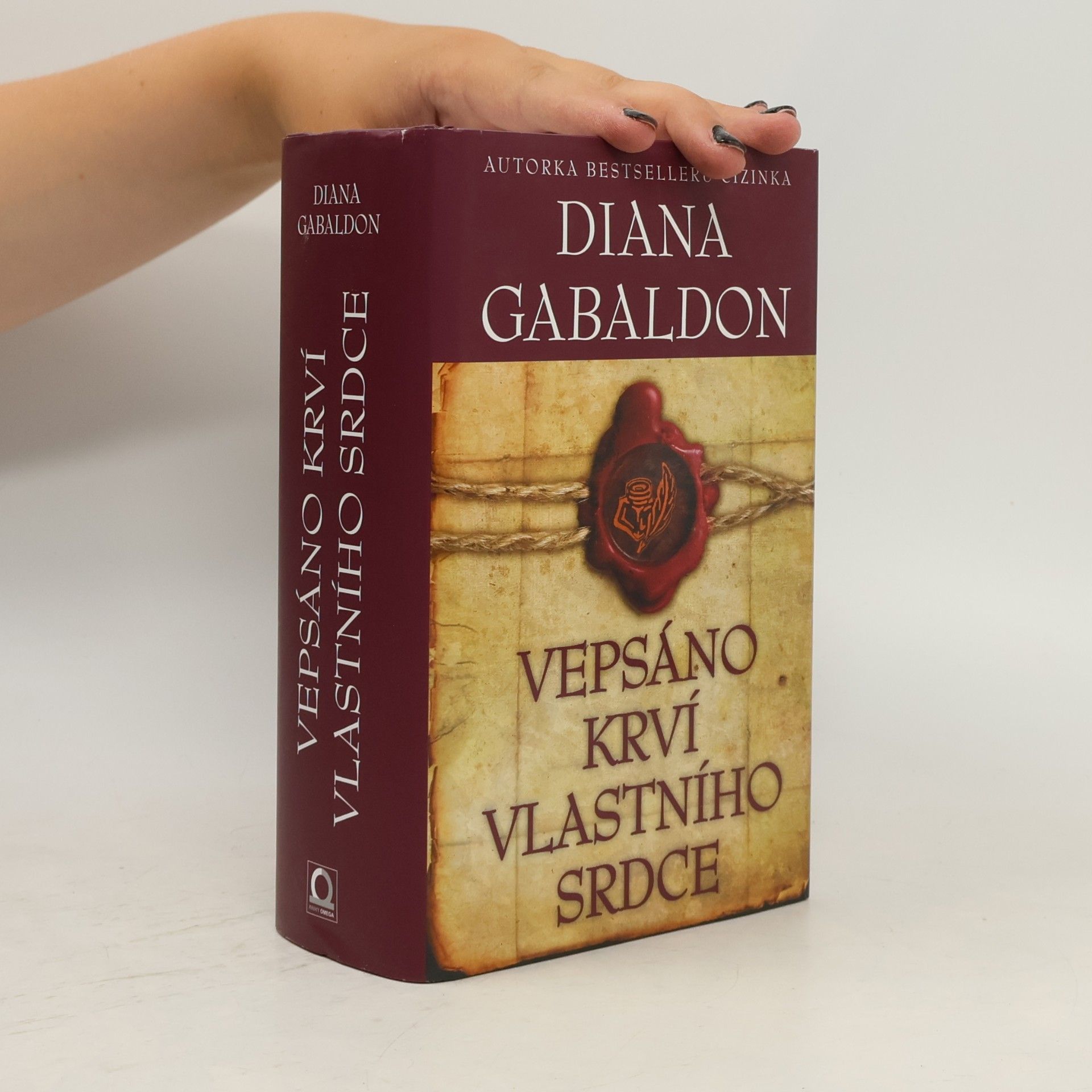Diana Gabaldon Vepsáno krví vlastního srdce