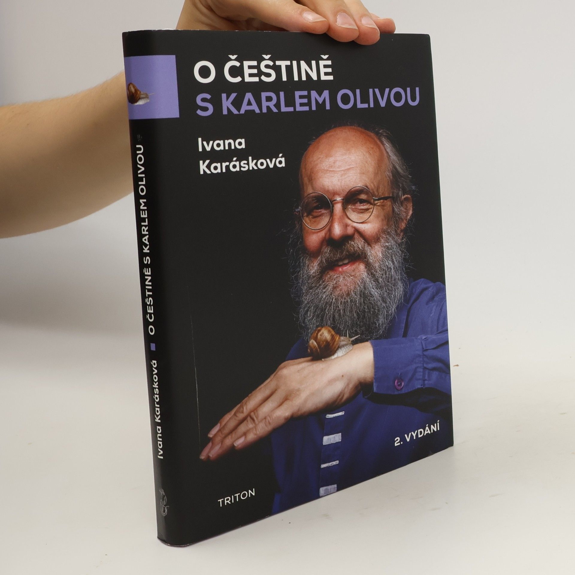 Ivana Karásková O češtině s Karlem Olivou