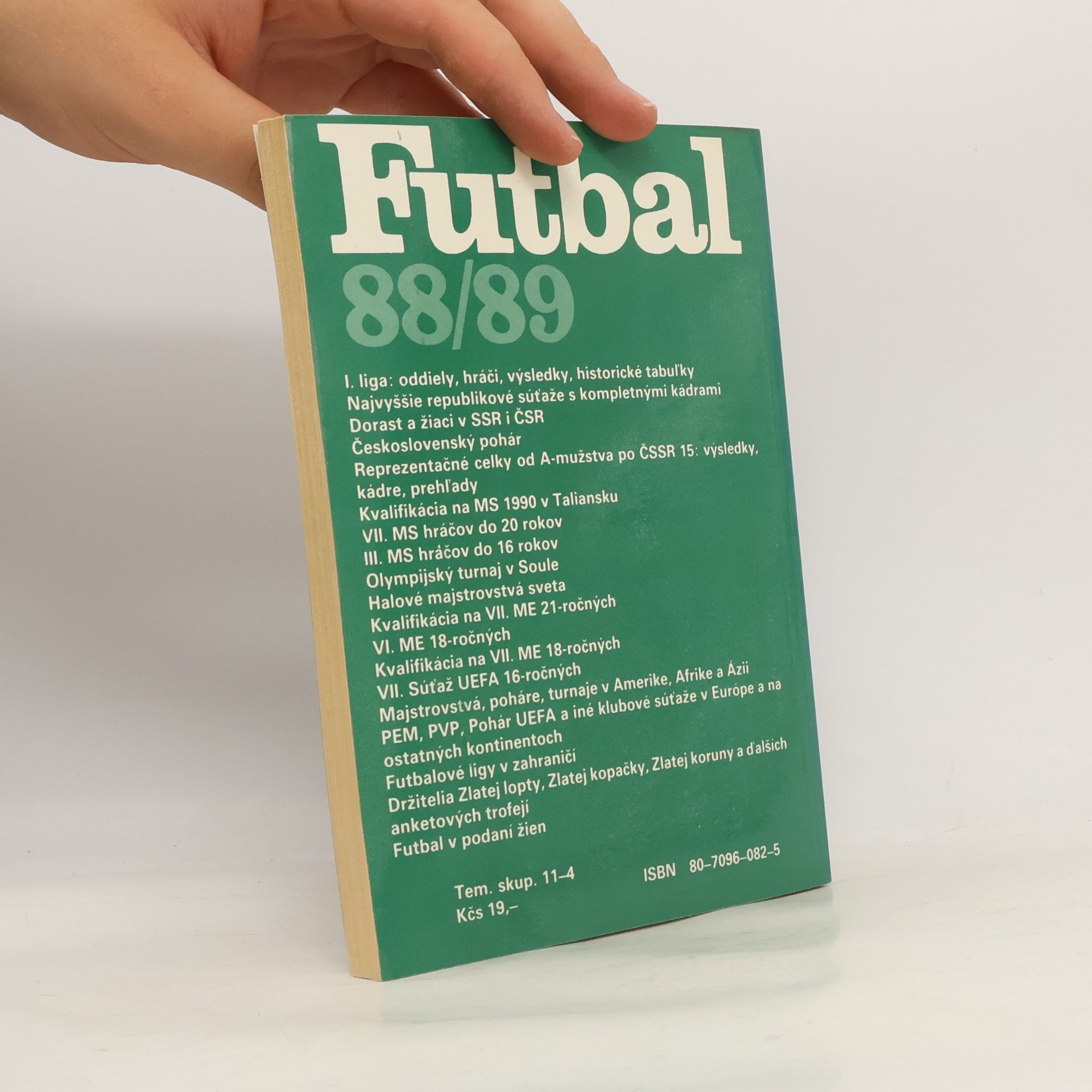 Kolektiv autorů Futbal 88/89