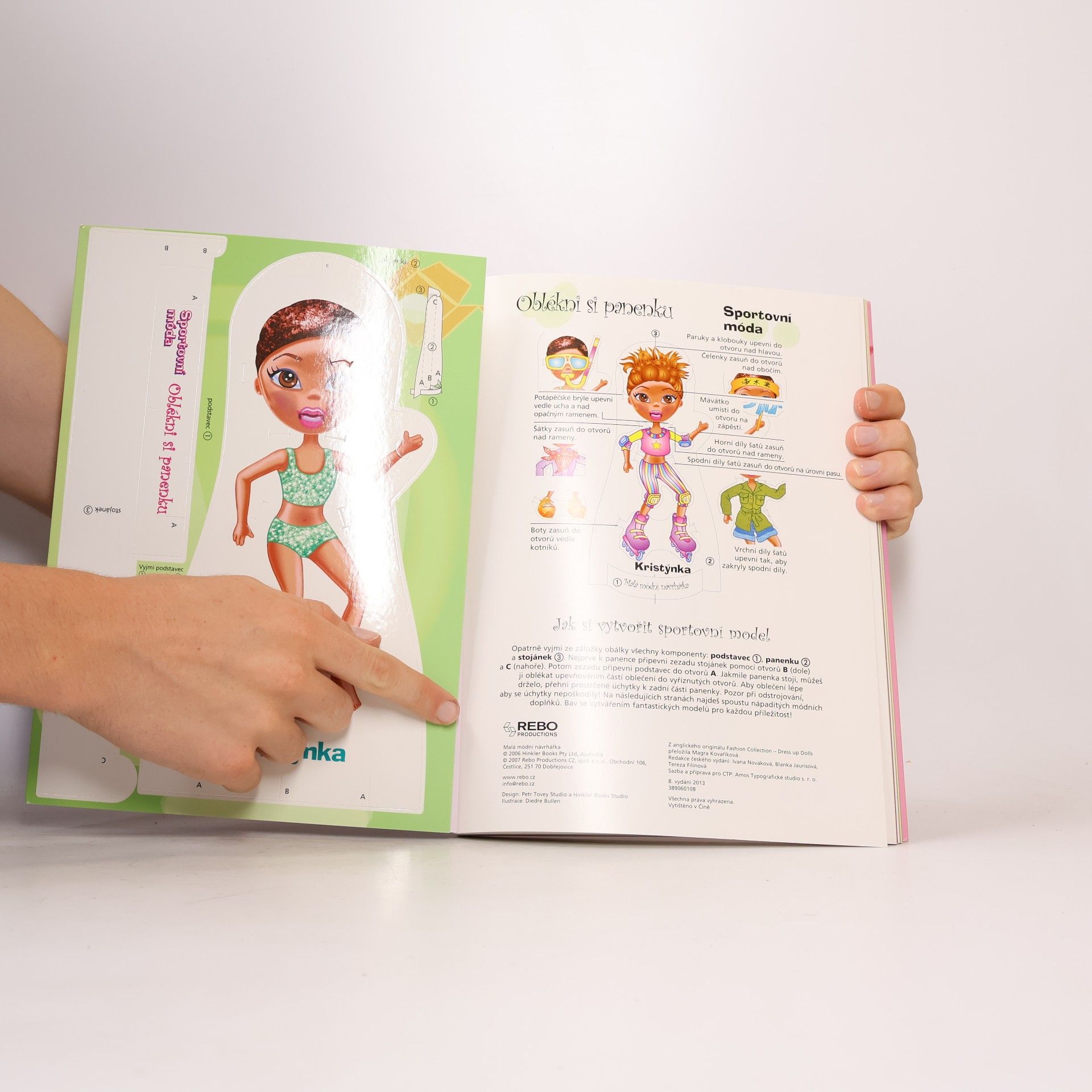 Autorenkollektiv Malá módní návrhářka - Oblékni si panenku