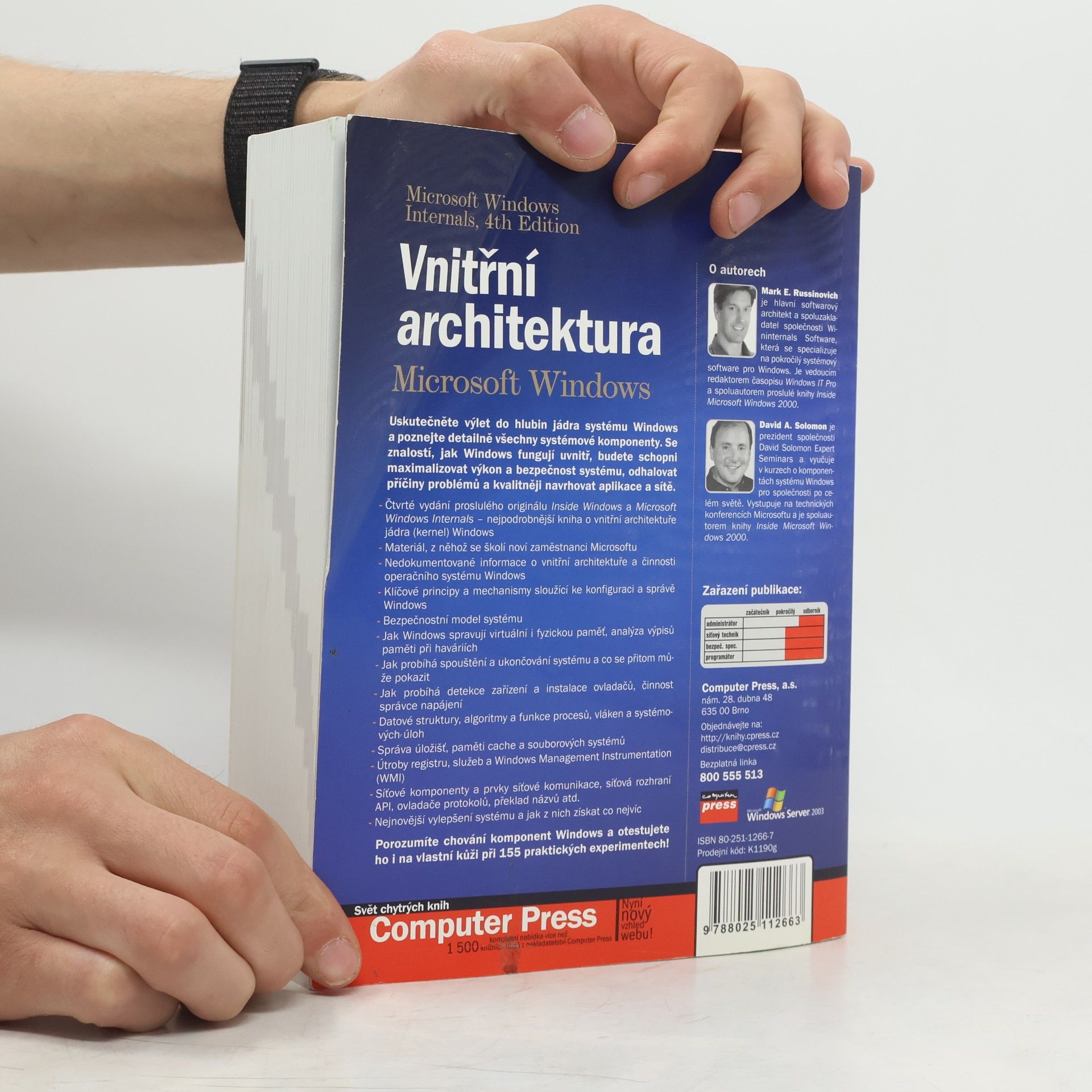 David A. Solomon Vnitřní architektura Microsoft Windows