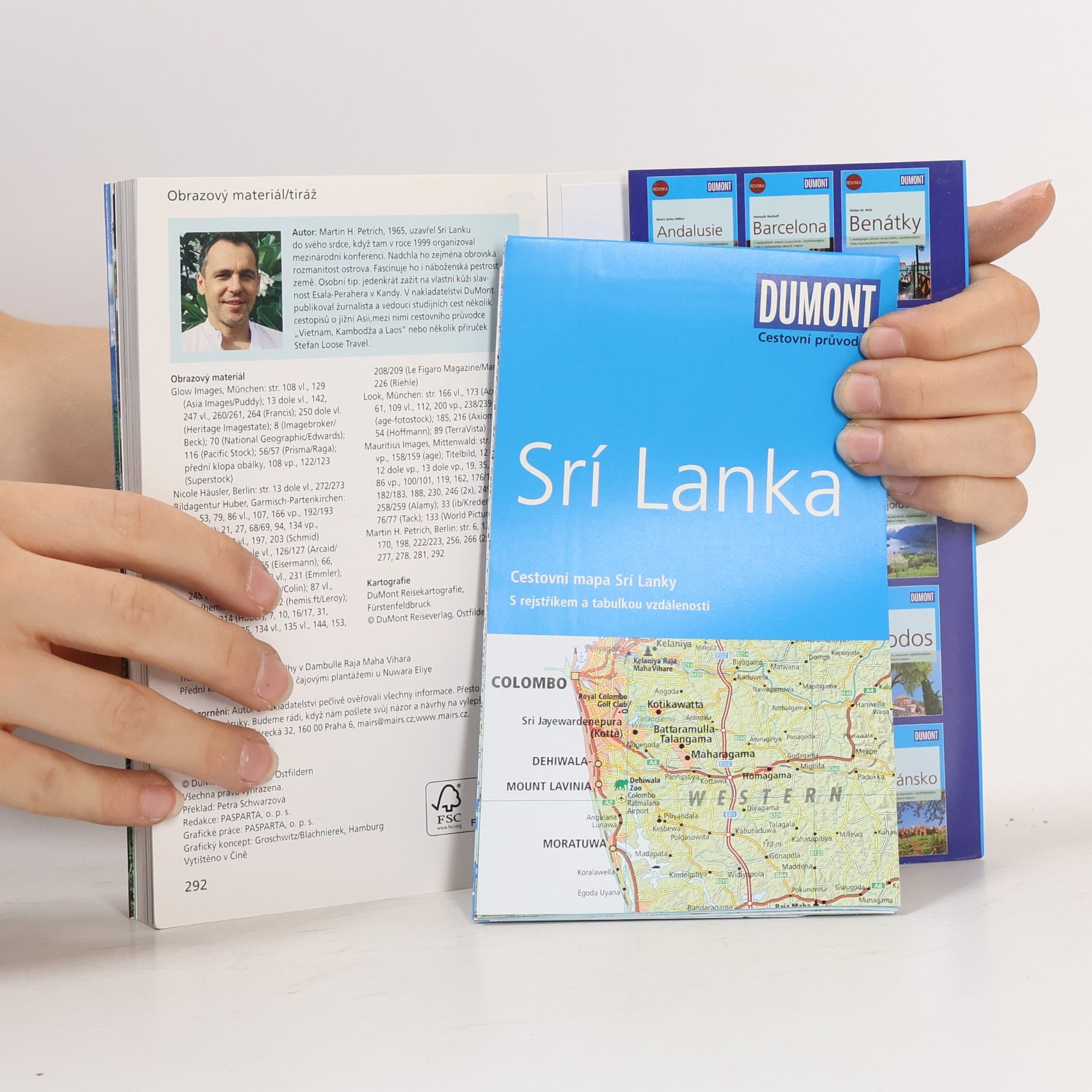 Martin H. Petrich Srí Lanka (mapa)